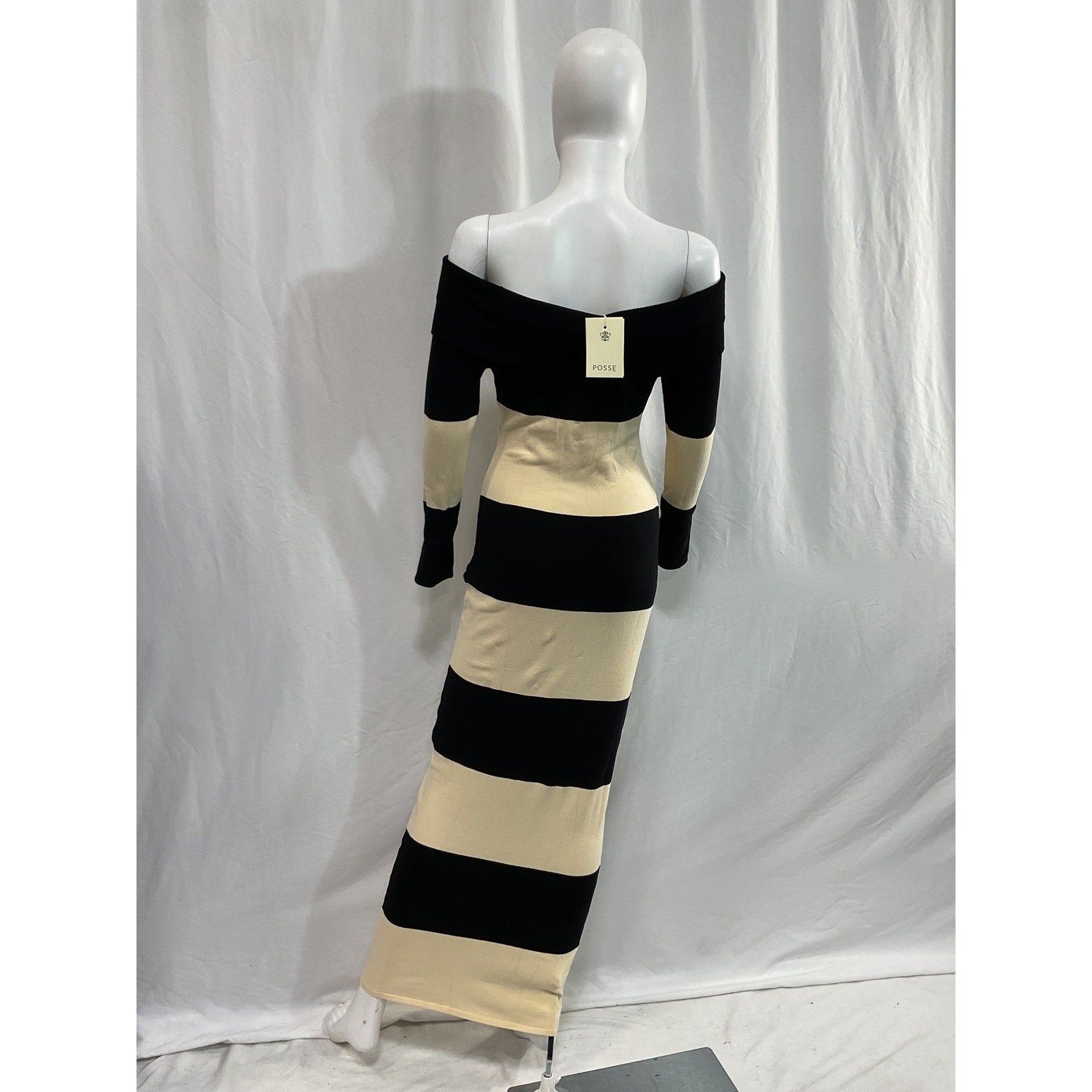 Posse 'Theo' White Off The Shoulder Dress Size S - NWT