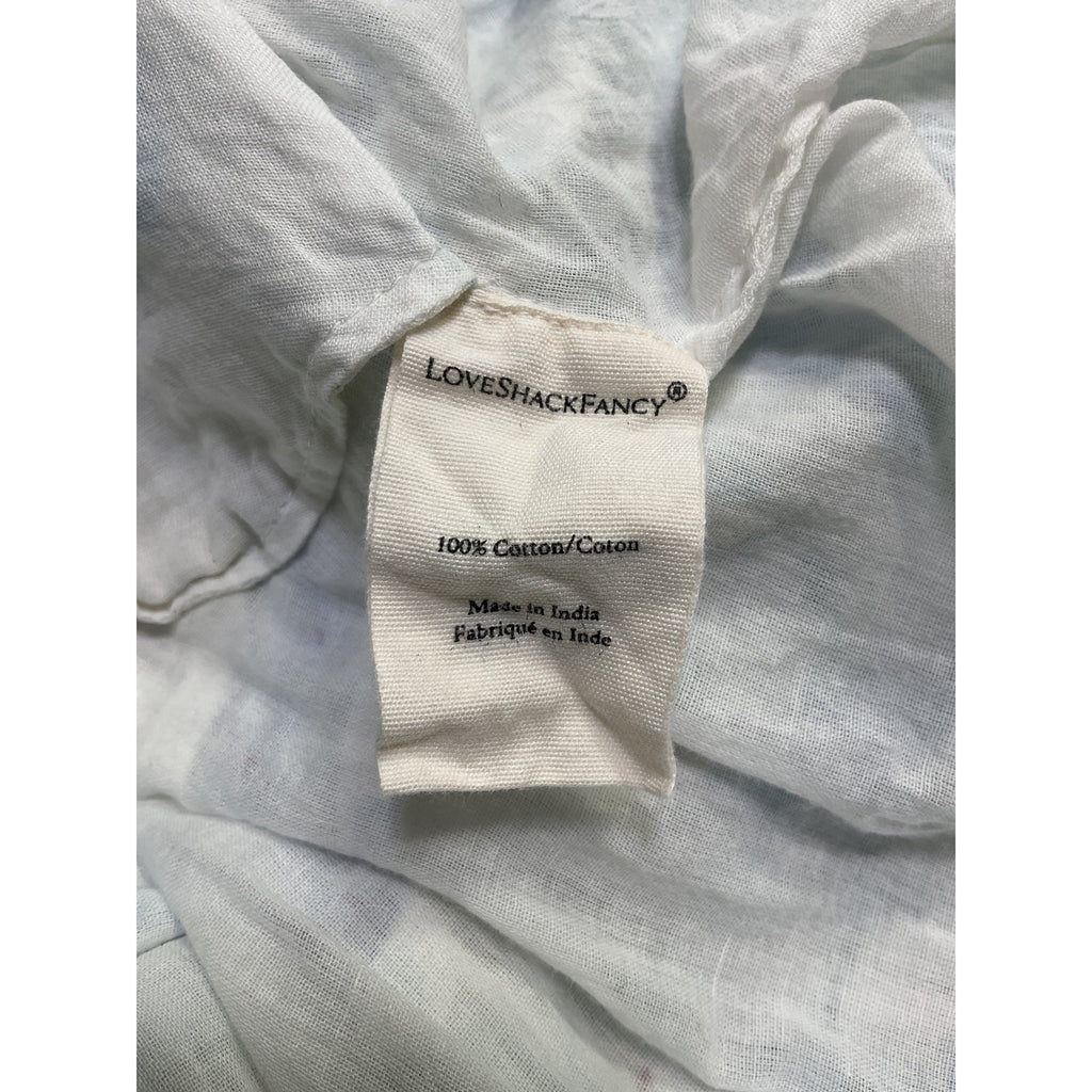 Loveshackfancy 'Lilium' White Mini Dress Size XS