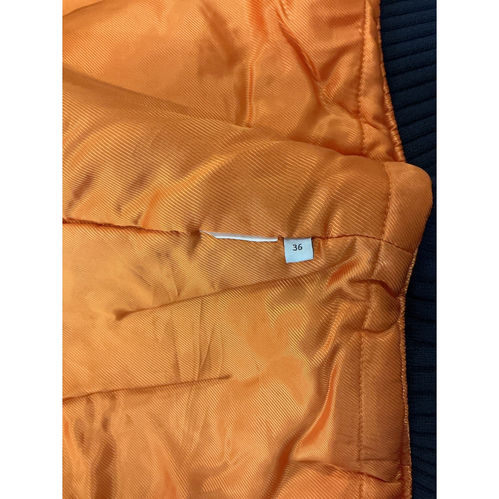 Loewe Blue 'Shell' Oversized Bomber Jacket Size 36
