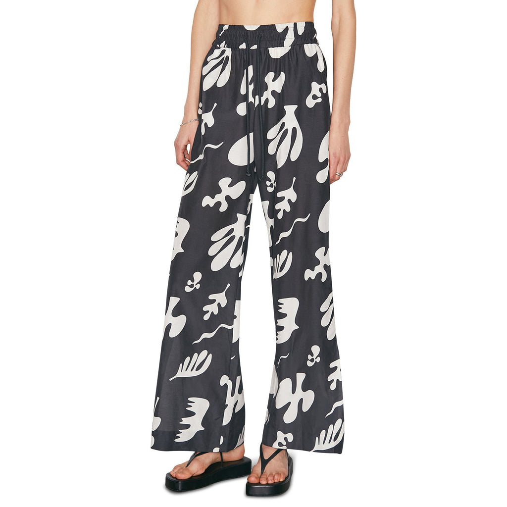 Frame 'Drawstring' Black Lounge Pants Size S