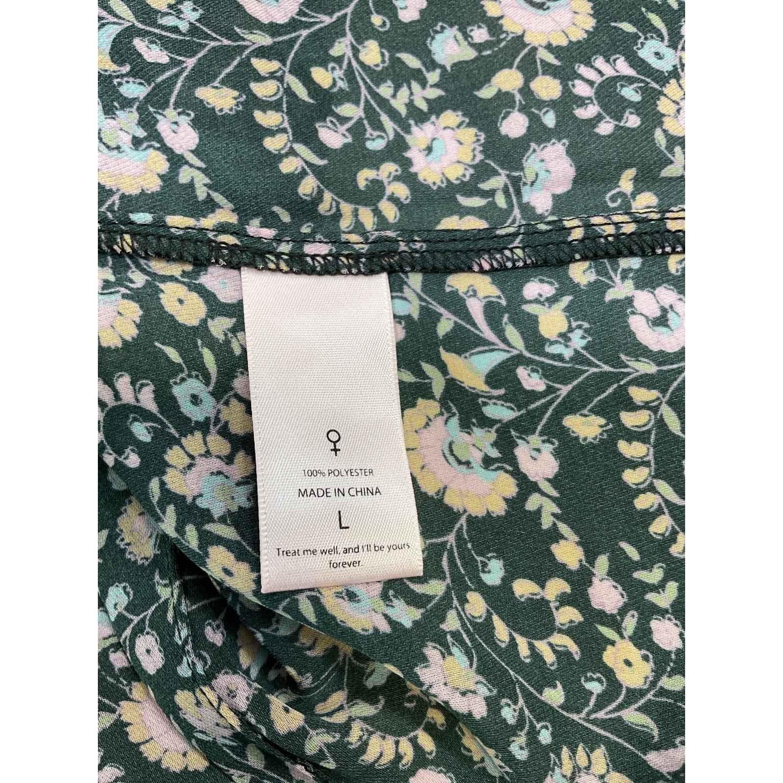 Selkie 'The Bistro' Black Polyester Blouse Size L