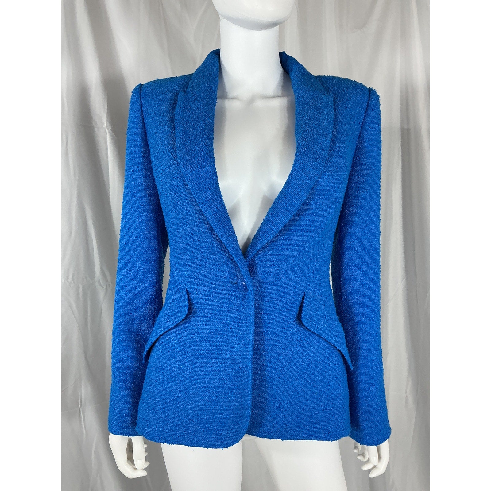L'Agence 'Chamberlain' Blue Blazer Size 4