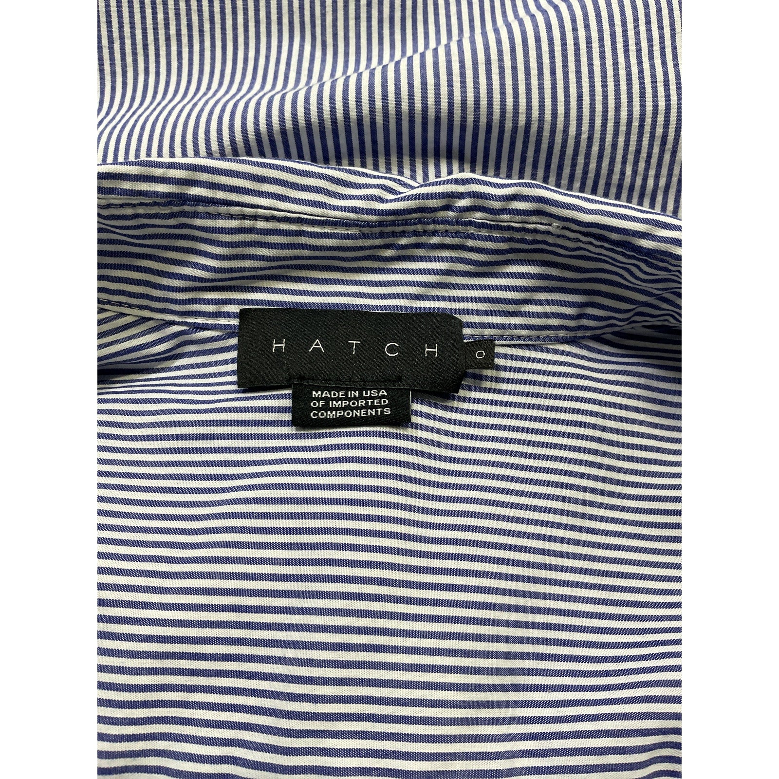 Hatch 'The Classic' Blue Buttondown Shirt Size 1