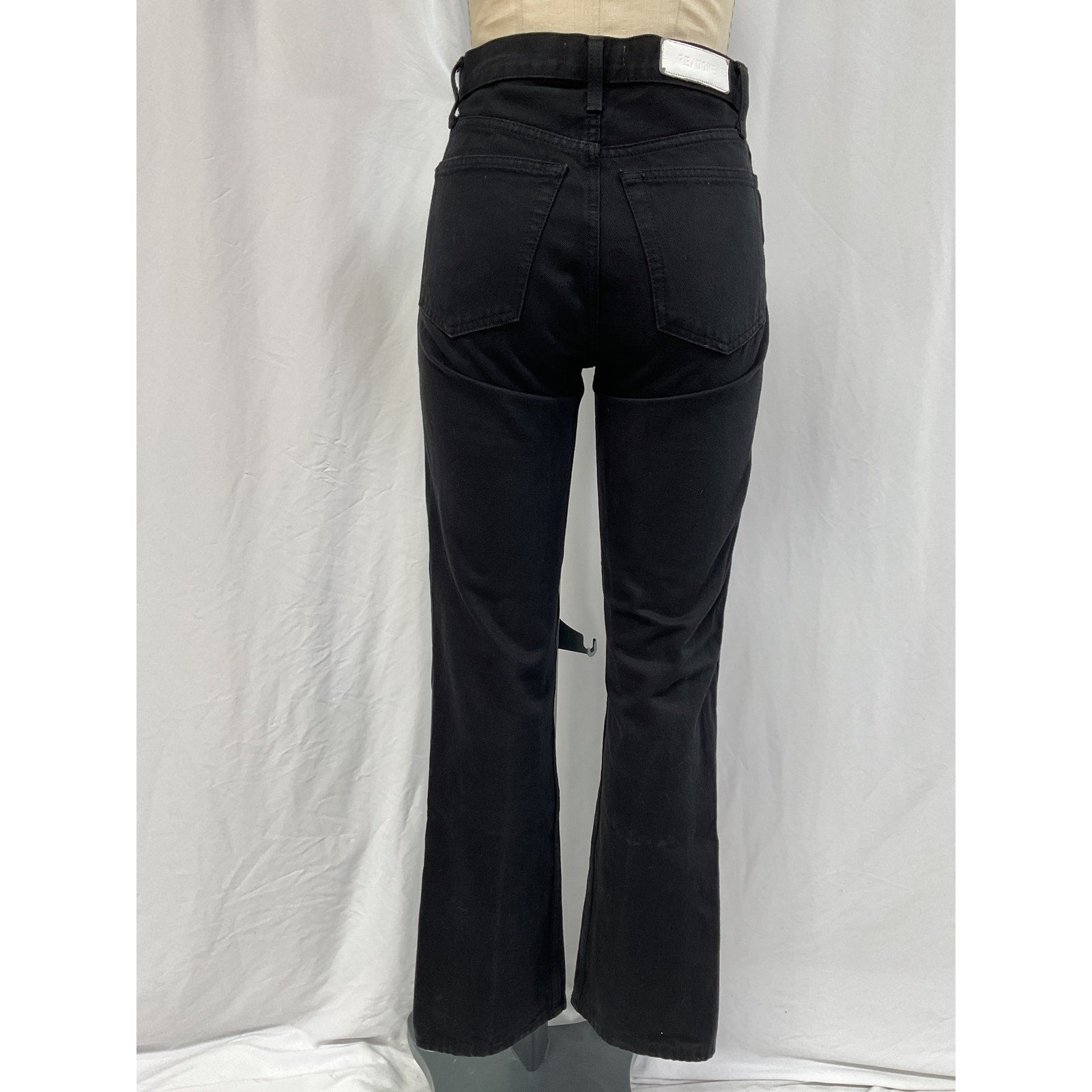 Re/Done '90s' Black High-Rise Loose Denim Jeans Size 25