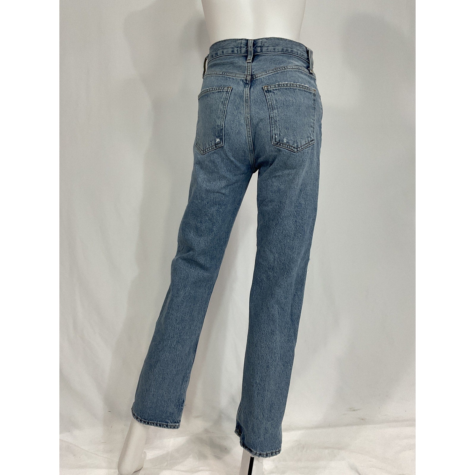 Agolde '90's' Blue Pinch Waist Deniim Jean Size 24