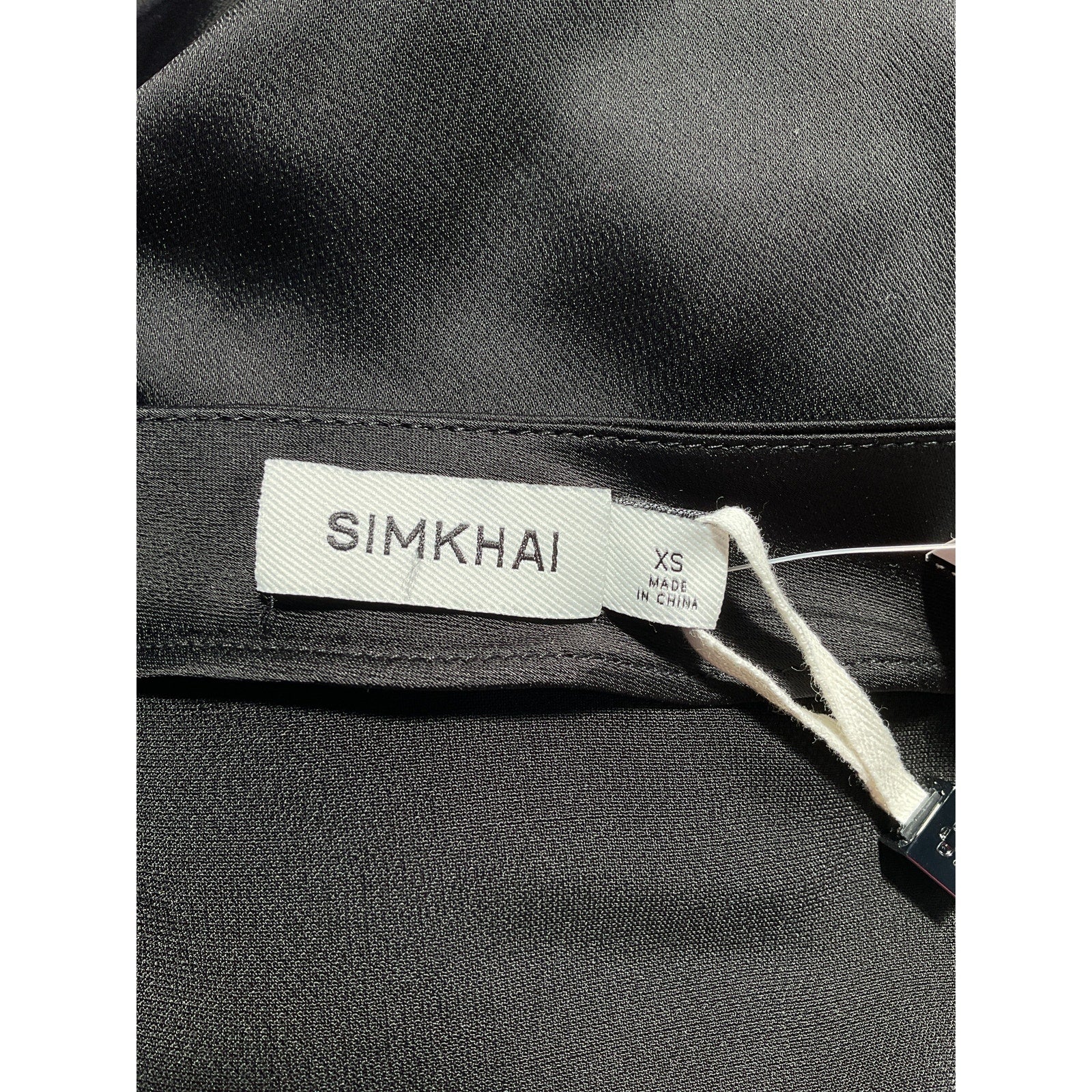 Simkhai 'Alice' Black Off Shoulder Top Size XS