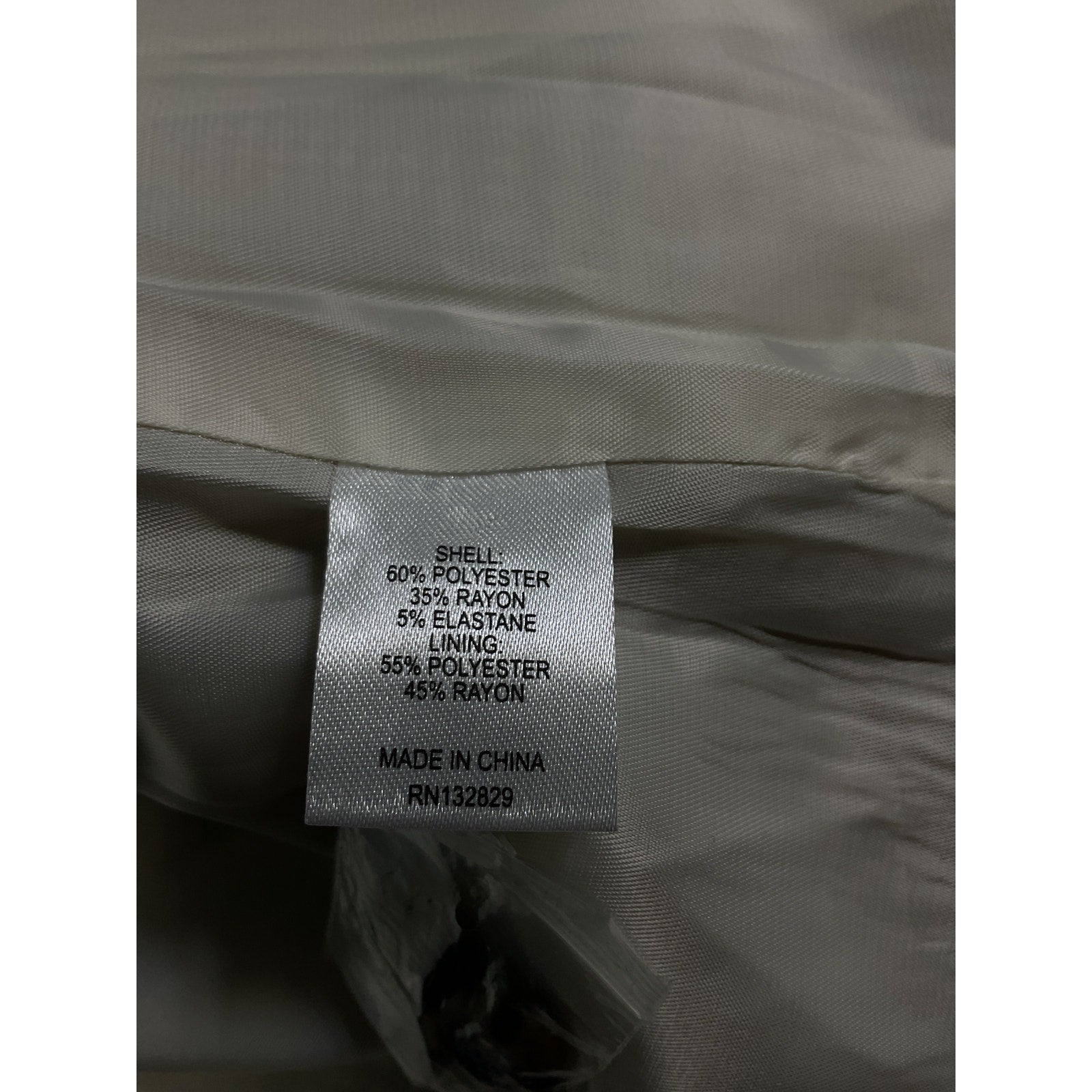 L'Academie 'Abigail' White Blazer Size S