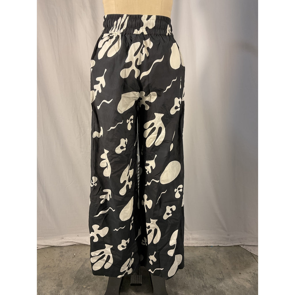 Frame 'Drawstring' Black Lounge Pants Size S
