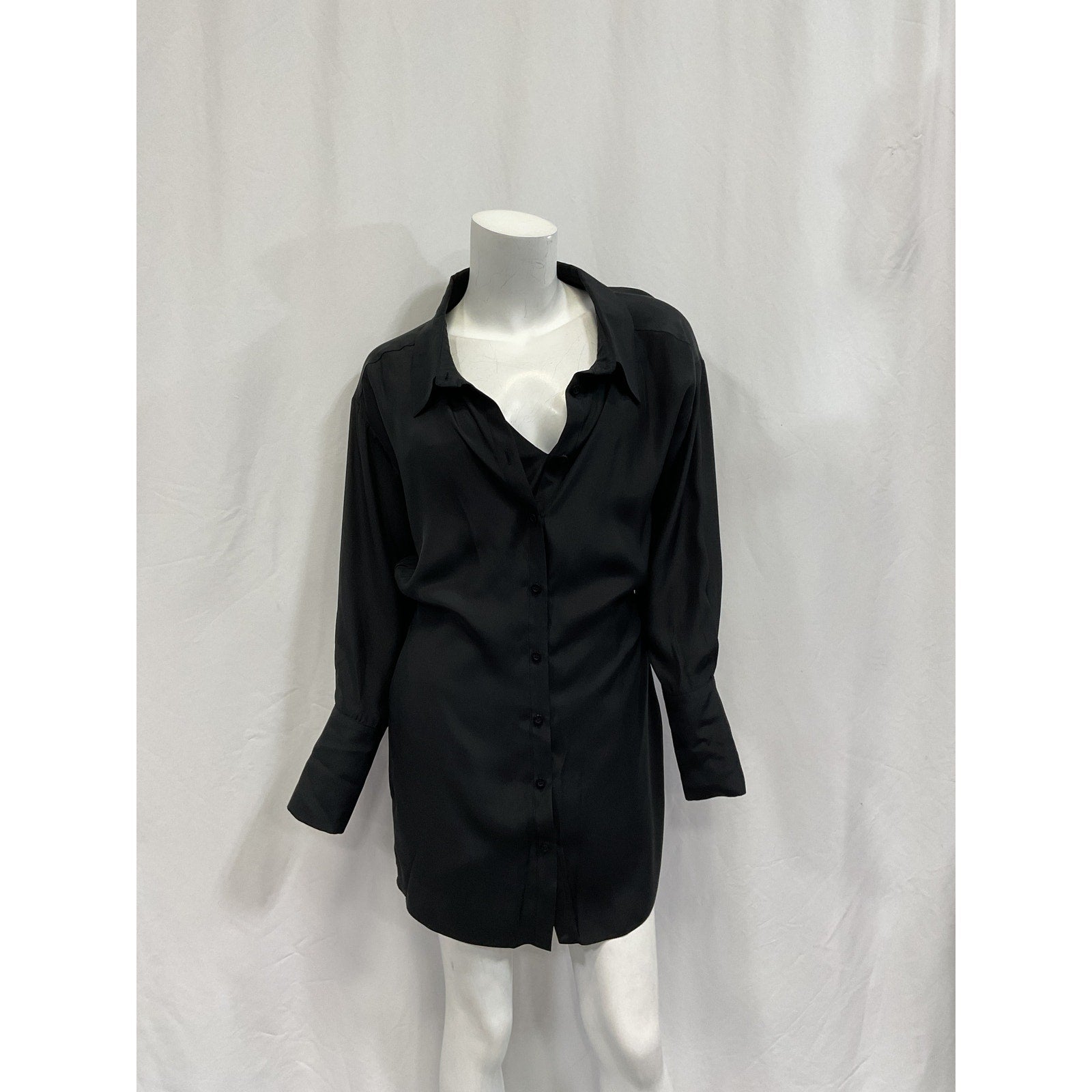 Gauge81 'Otsuki' Black Crepe Dress Size S