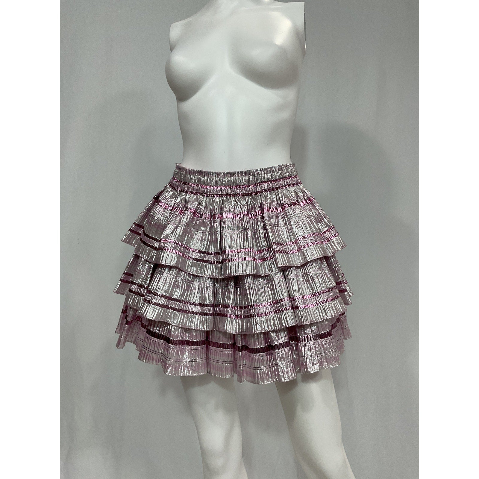 Loveshackfancy 'Brynlee' Pink Skirt Size S
