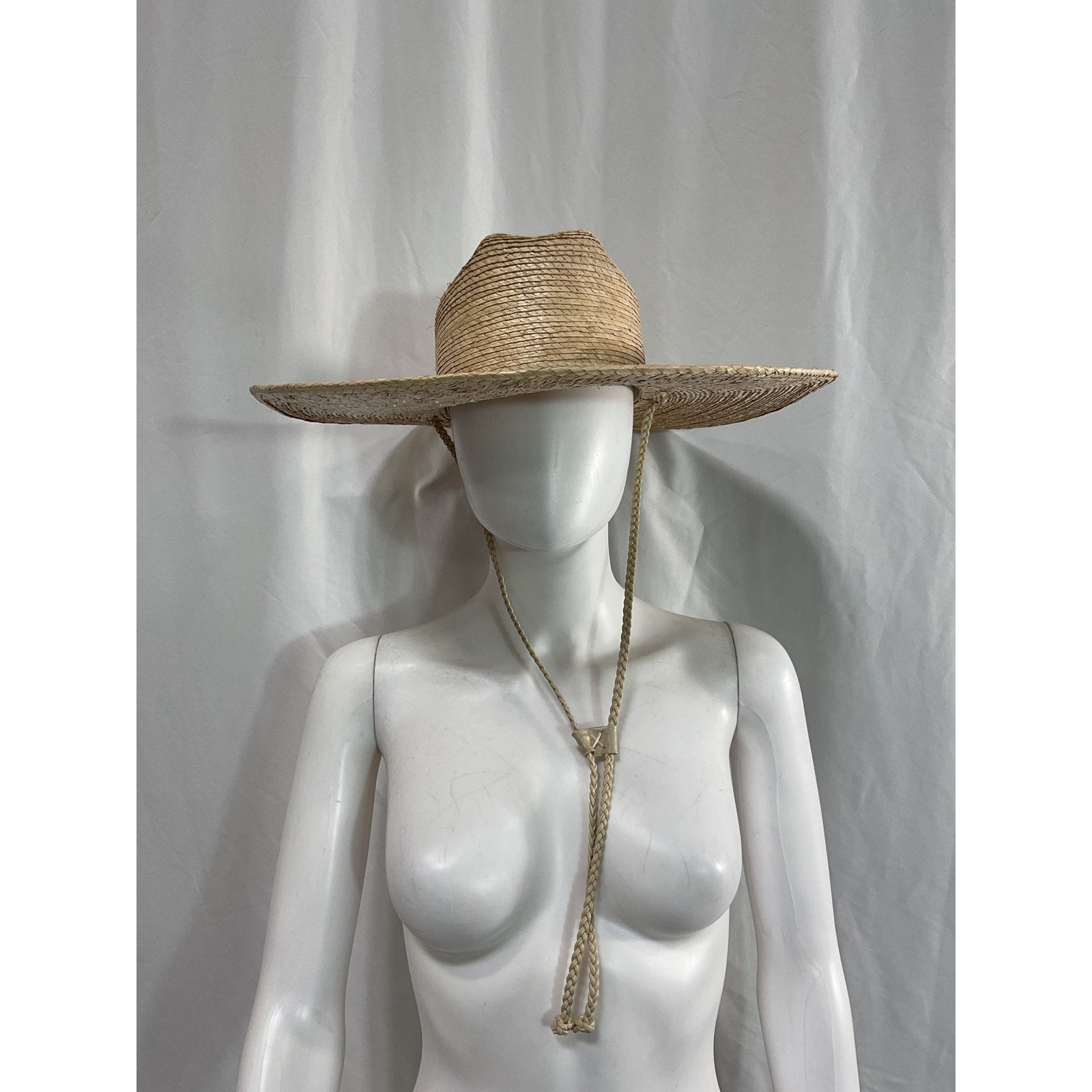 Cleobella 'Leon' Tan Palm Hat Size XS