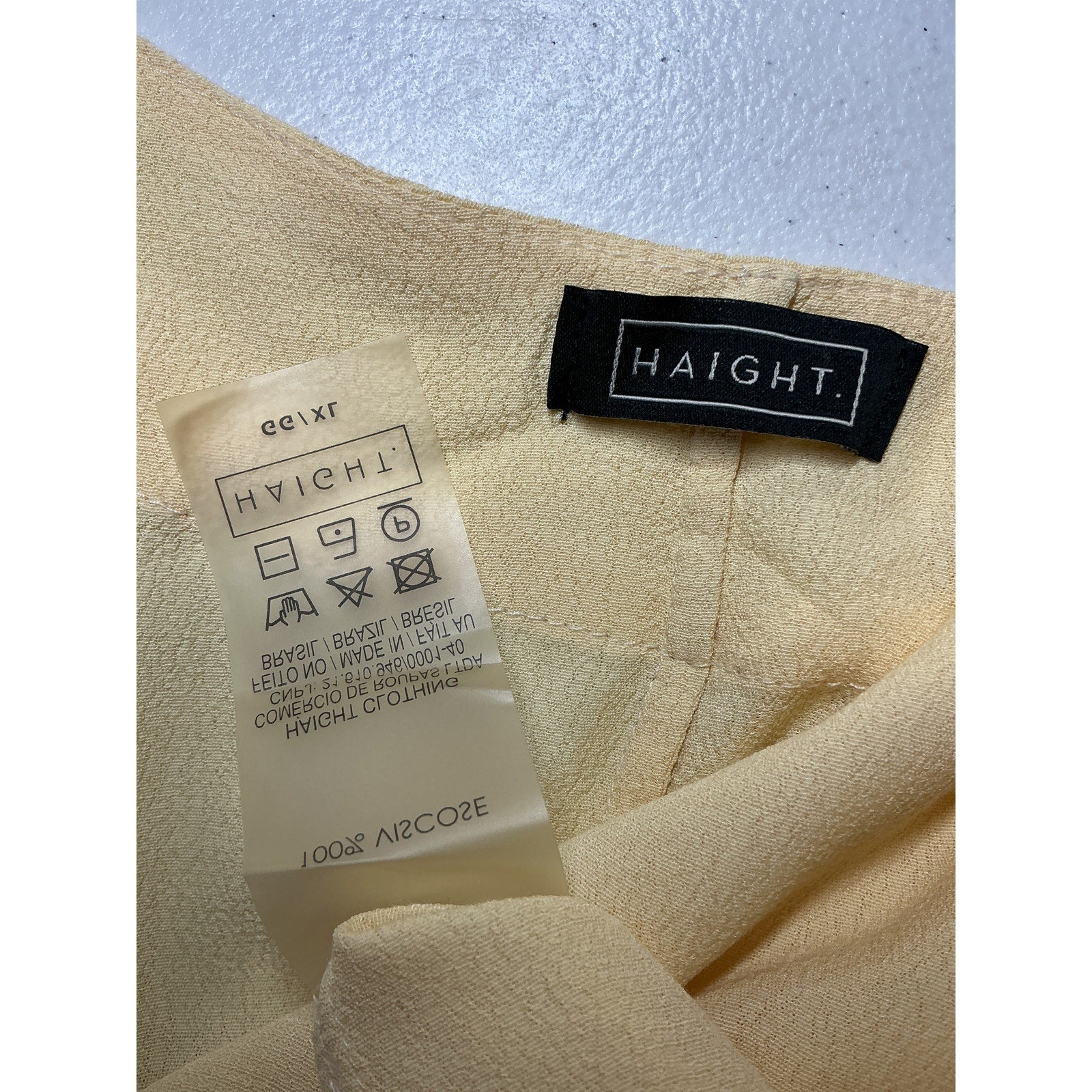 Haight Convertible Knotted Crepe Wrap Dress Size XL