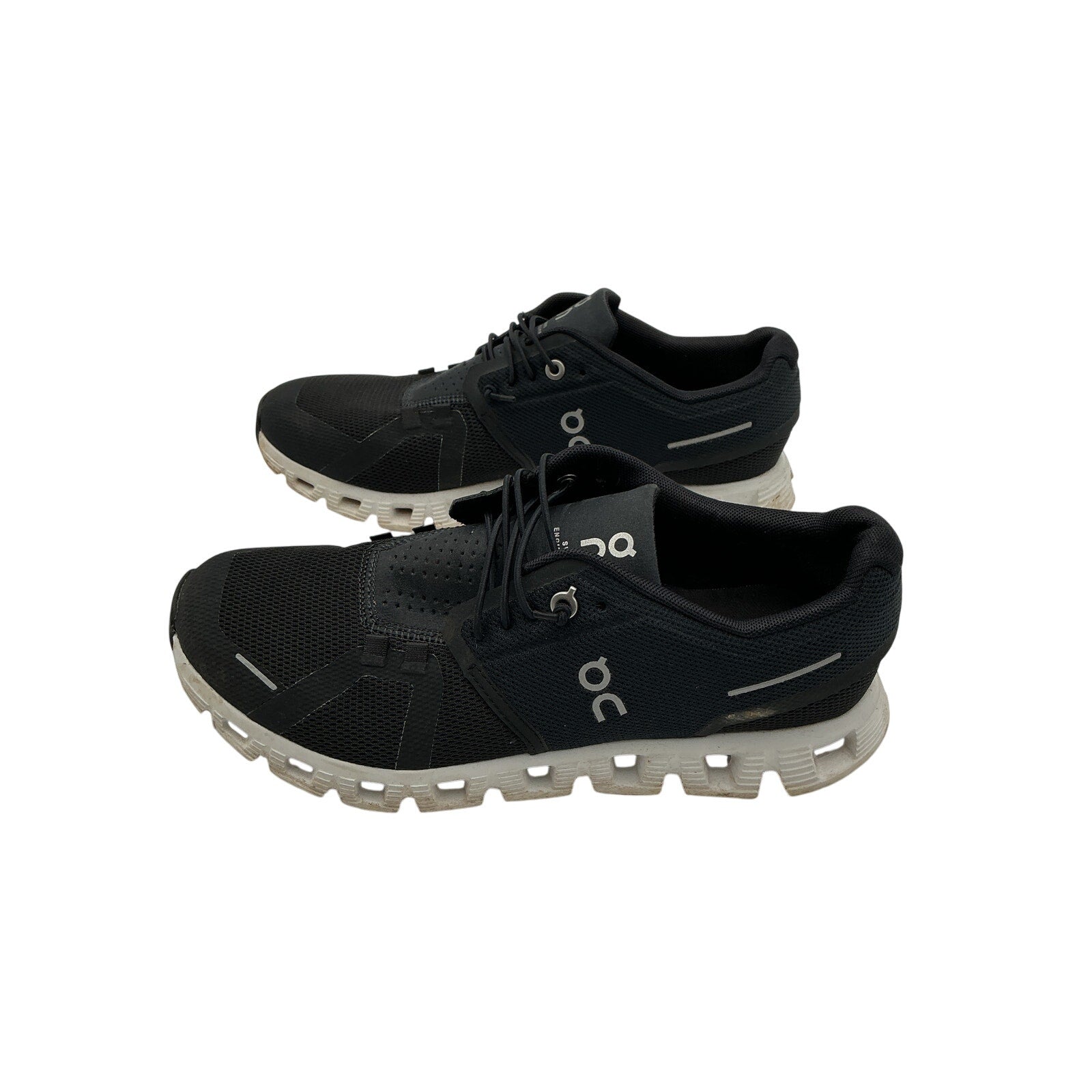 On Cloud 5 Black Rubber Running Shoe Size 8.5 M