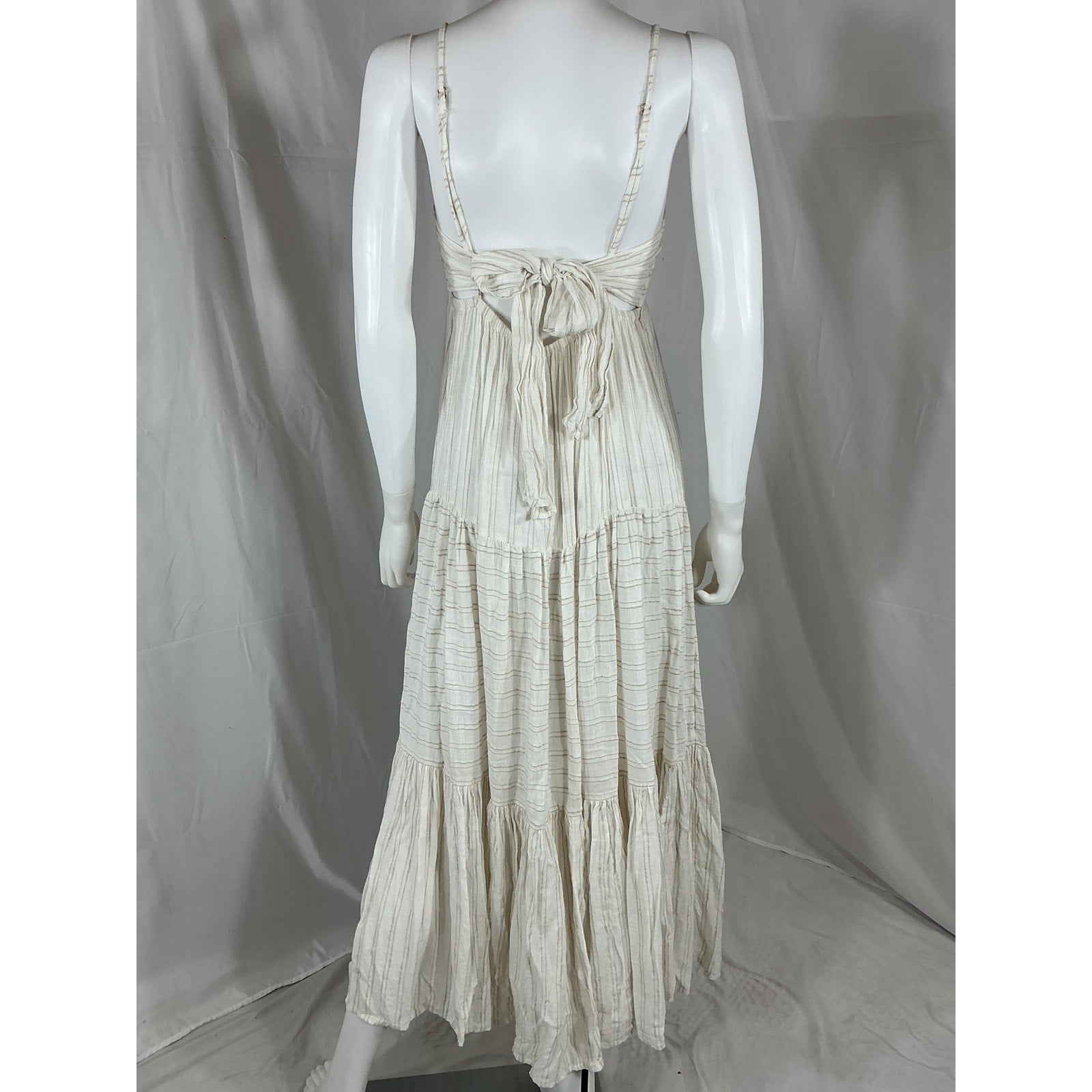 Lspace 'Santorini' Ivory Viscose Dress Size S