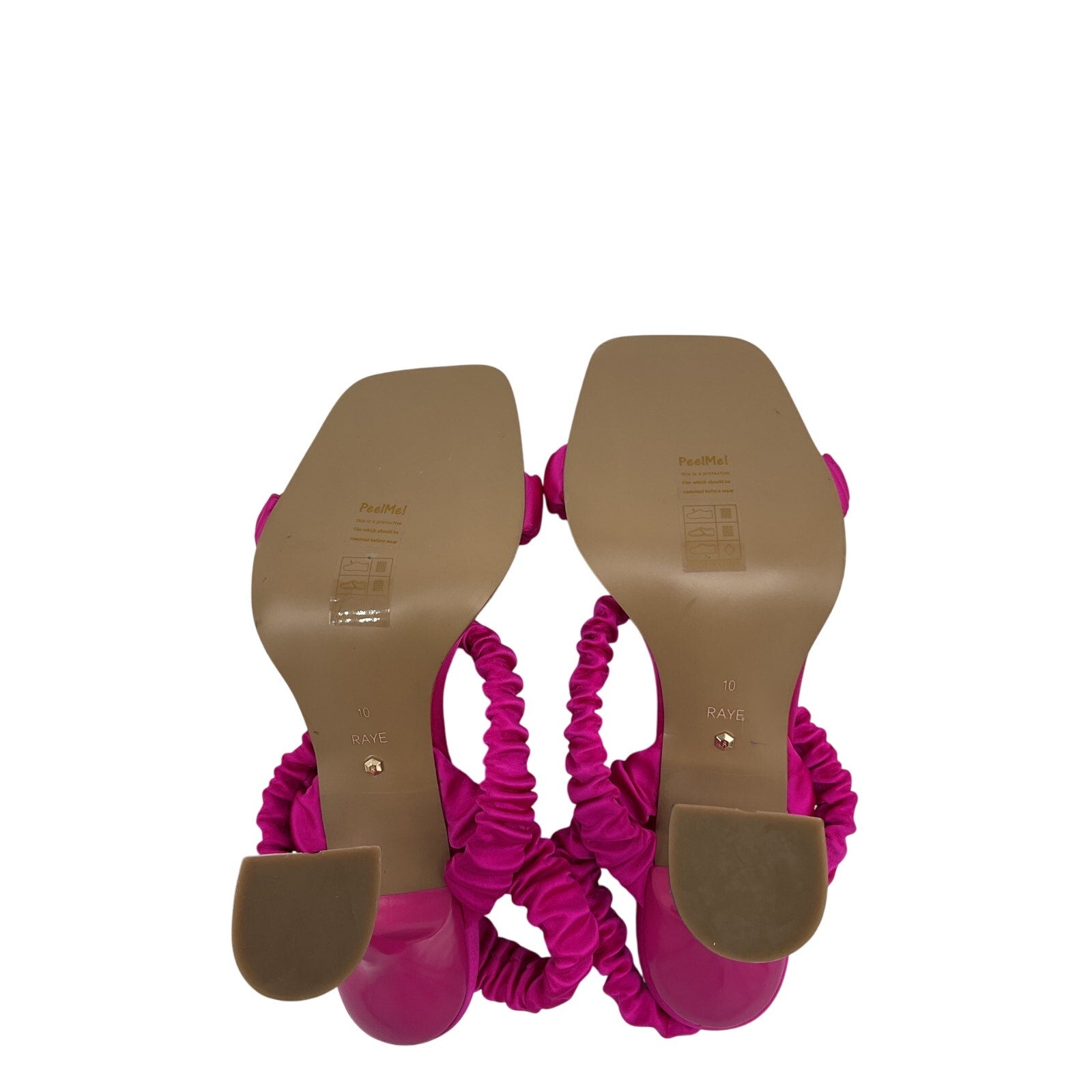 Raye 'Kia' Pink Satin Heel Size 10