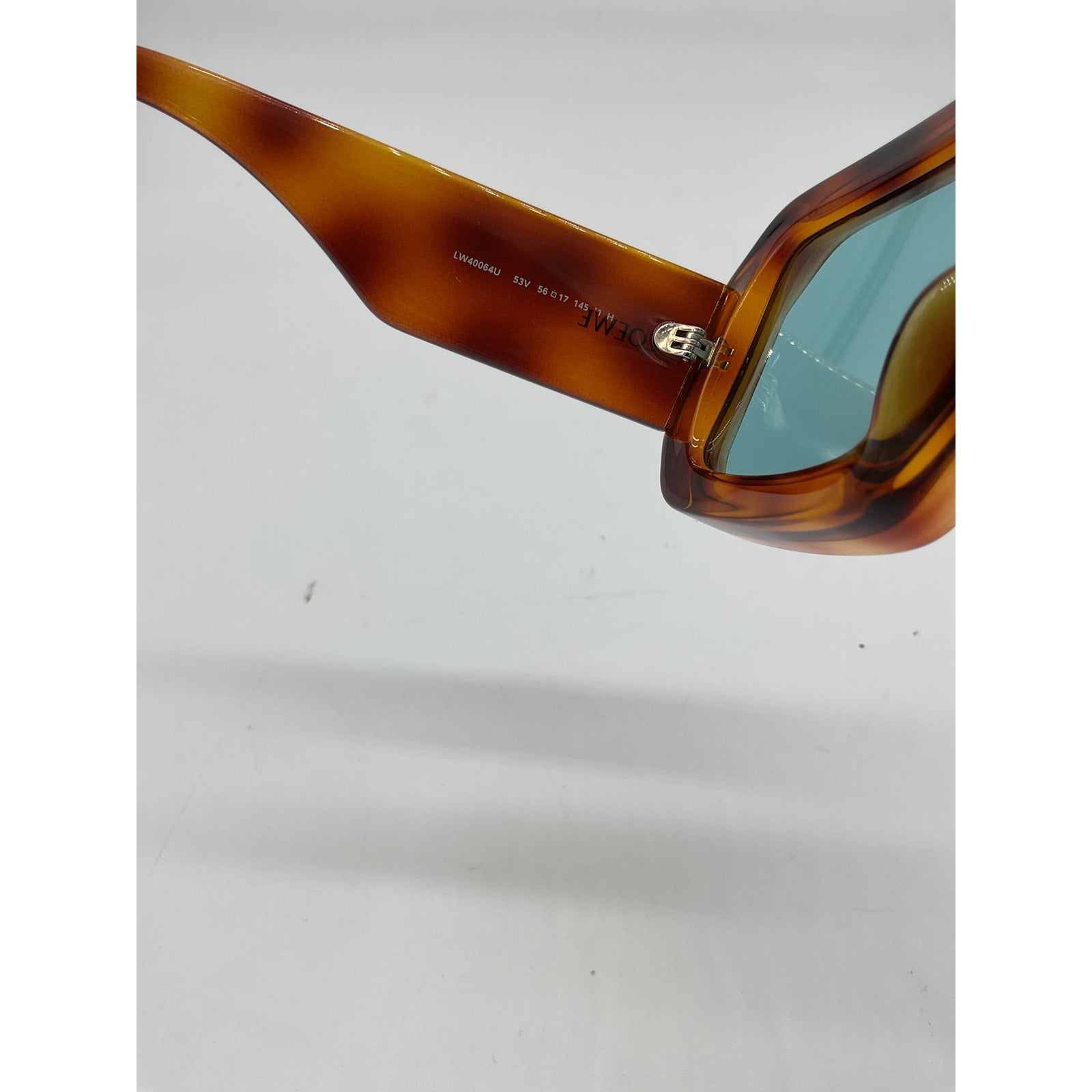 Loewe 'Paula's' Brown Acetate Ibiza Square Sunglasses Size OS