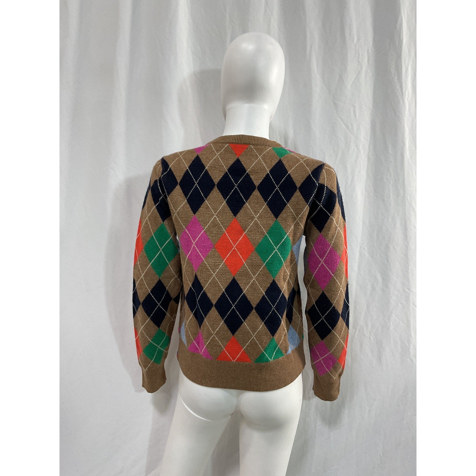 Kule 'The Heidi' Brown Crewnec Long Sleeve Sweater Size XS