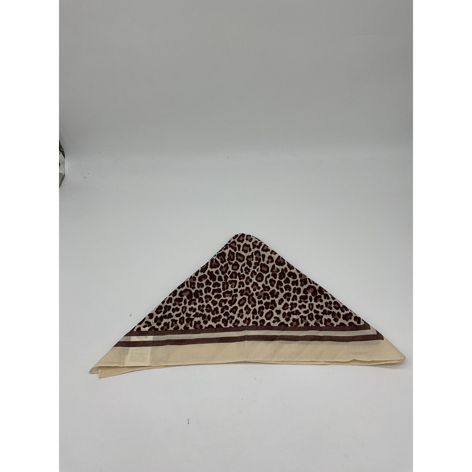 Sézane Brown Cotton Scarf Size OS