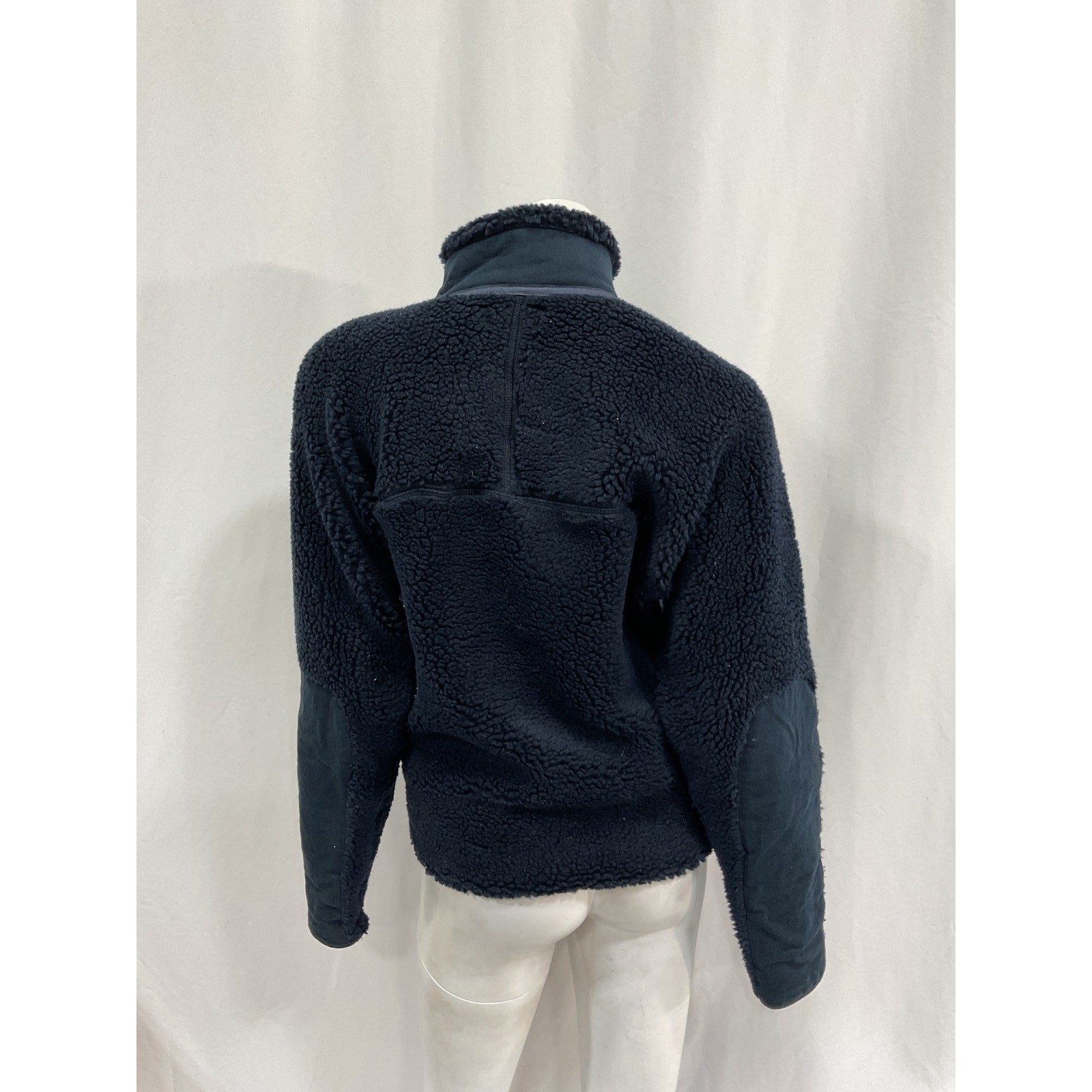 Madhappy 'Fall' Navy Sherpa Half Zip Size XS