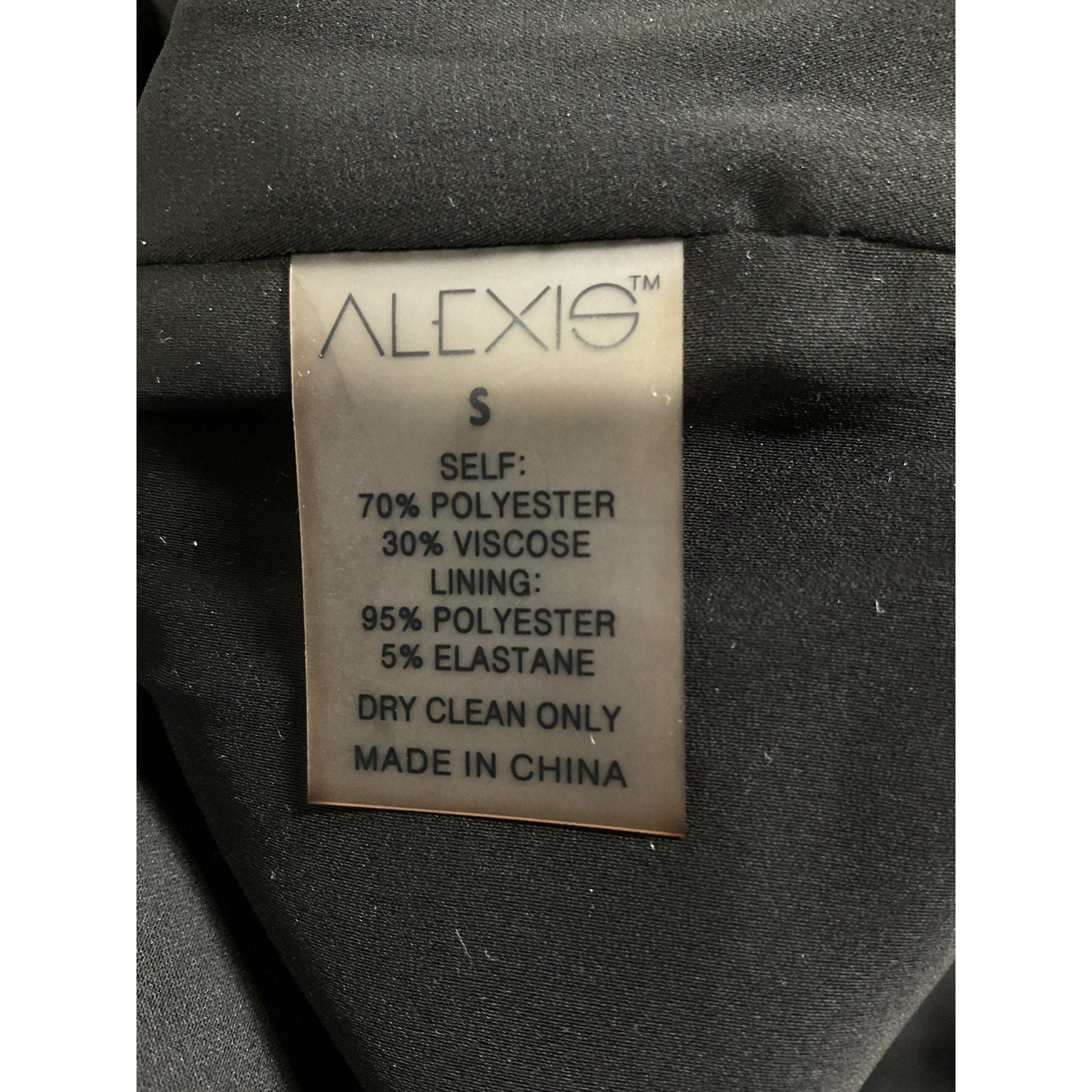 Alexis 'Evran' Black Romper Size S