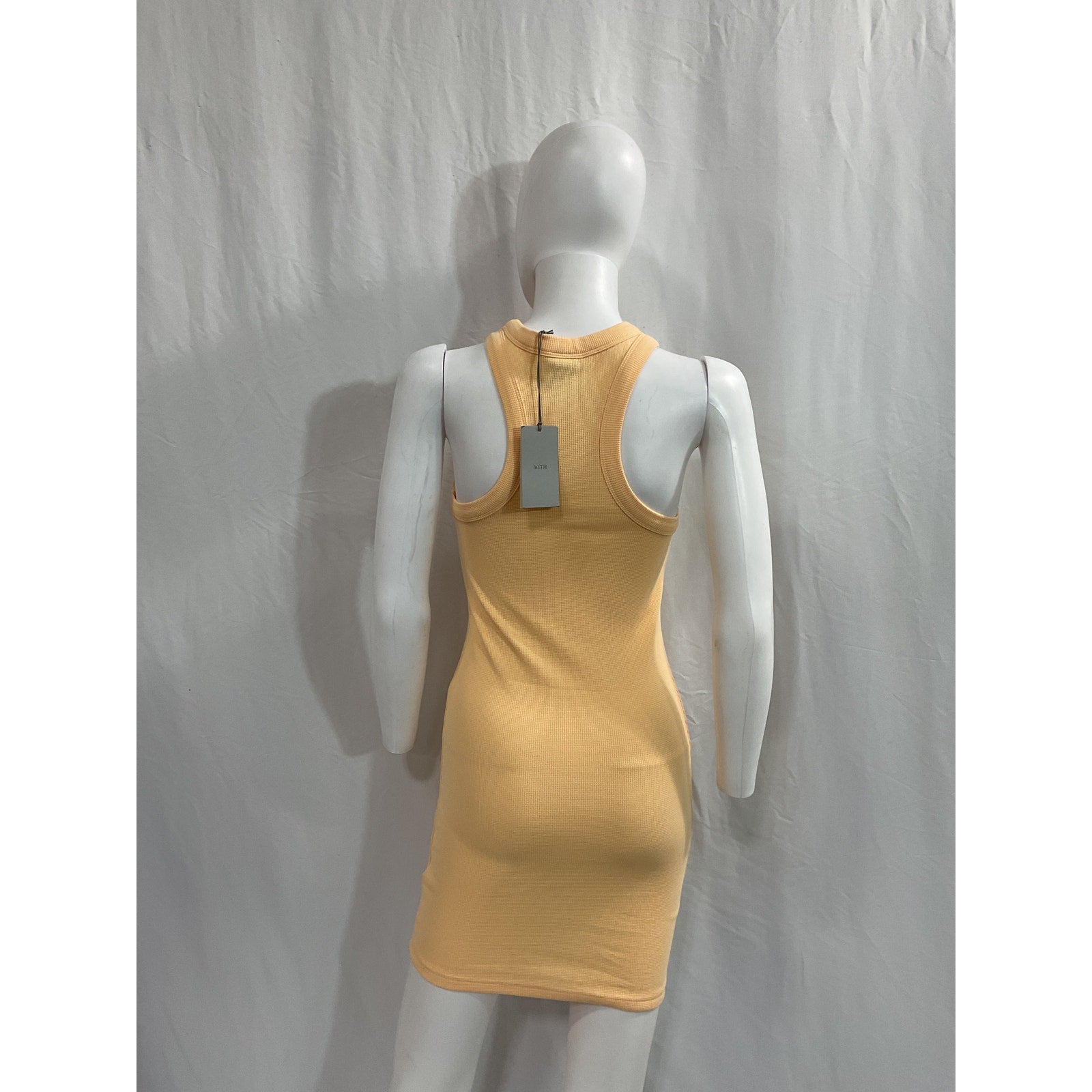 Kith 'Lyra' Tan Waffle Mini Dress Size XS - NWT
