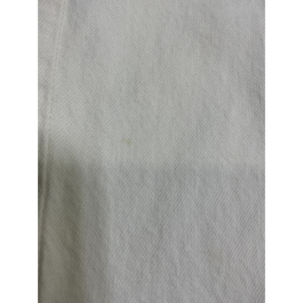 Slvrlake 'Frankie' White Cotton Denim Jean Size 29