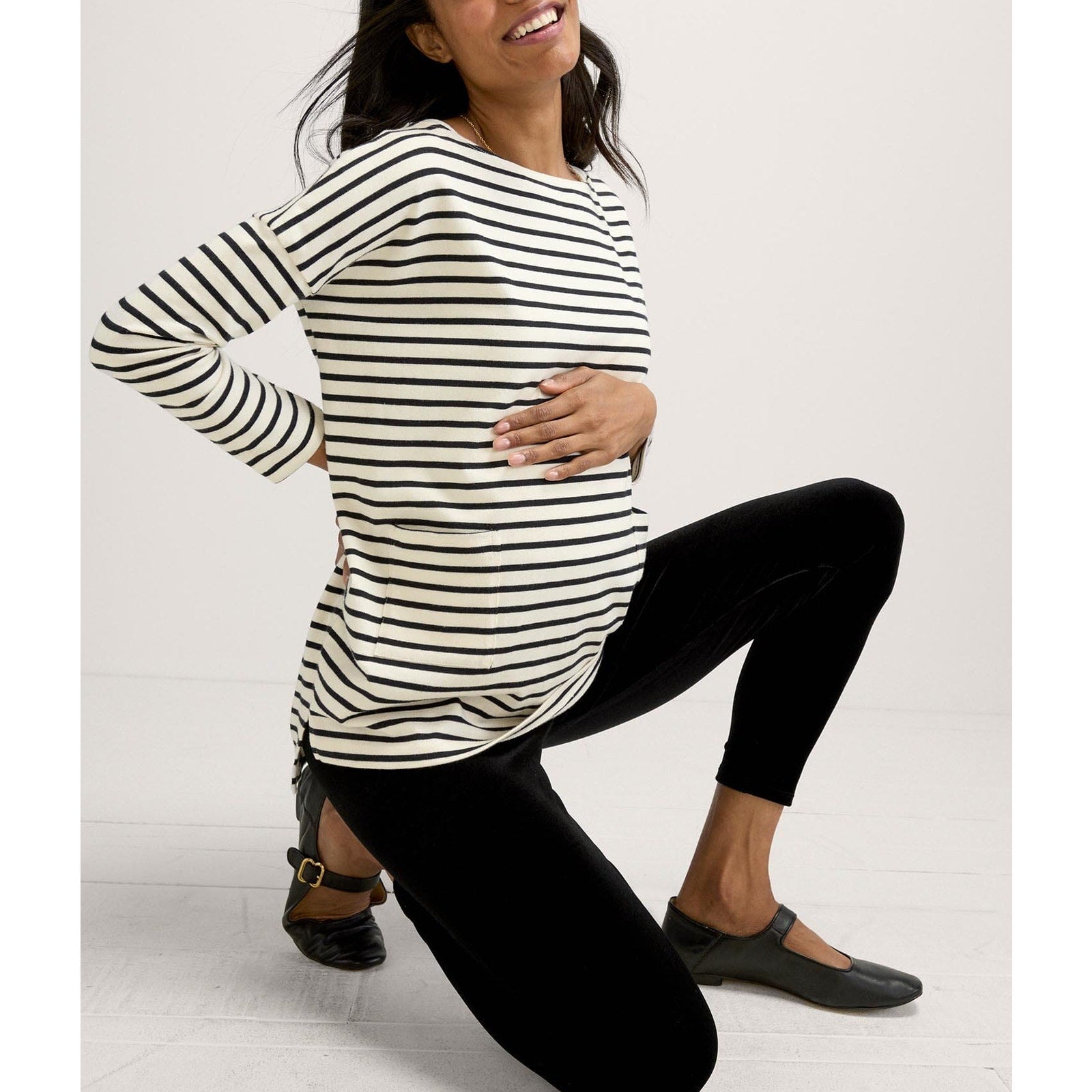 Hatch 'The Bateau' White Top Size 1