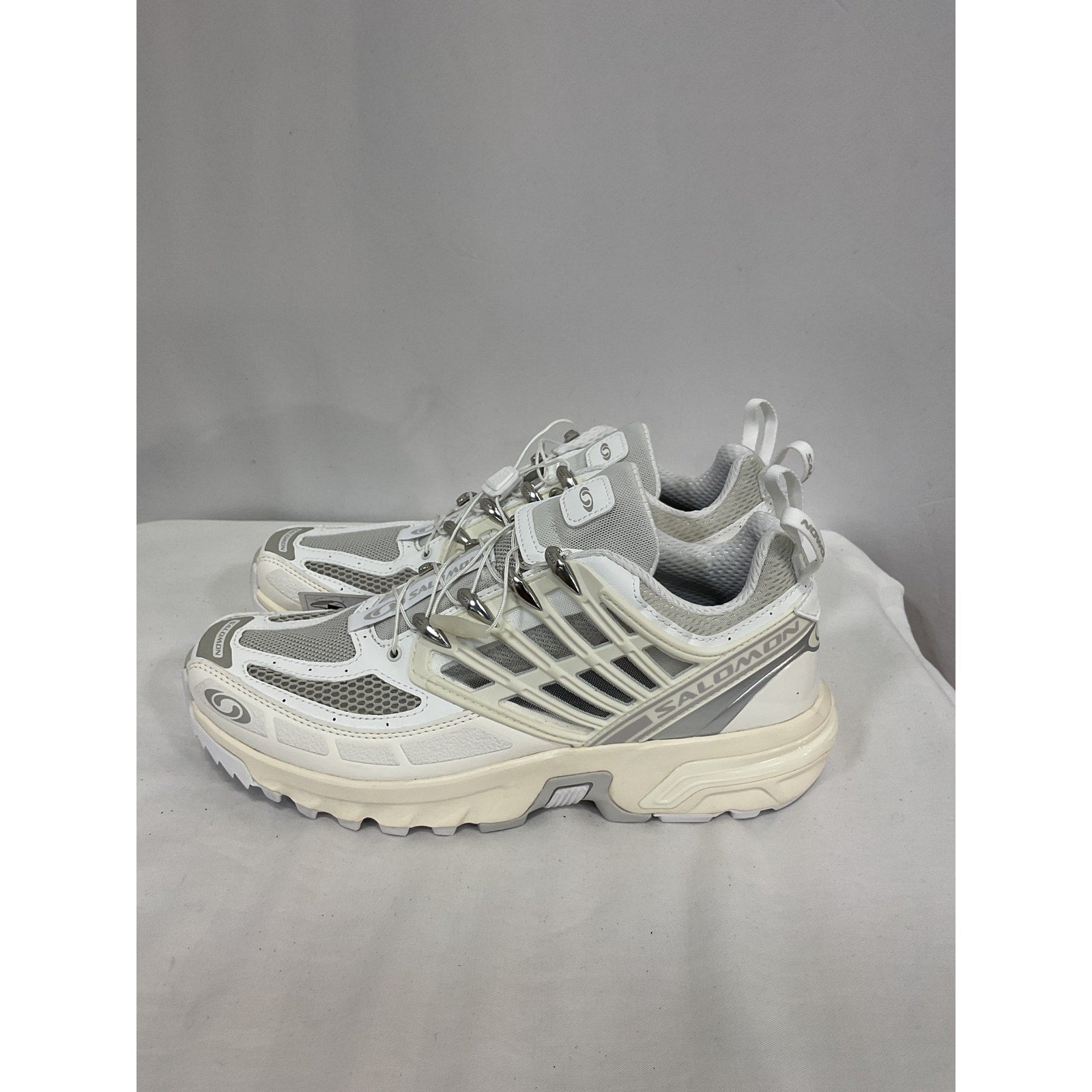 Salomon Acs Pro White Rubber Sneakers Size 12