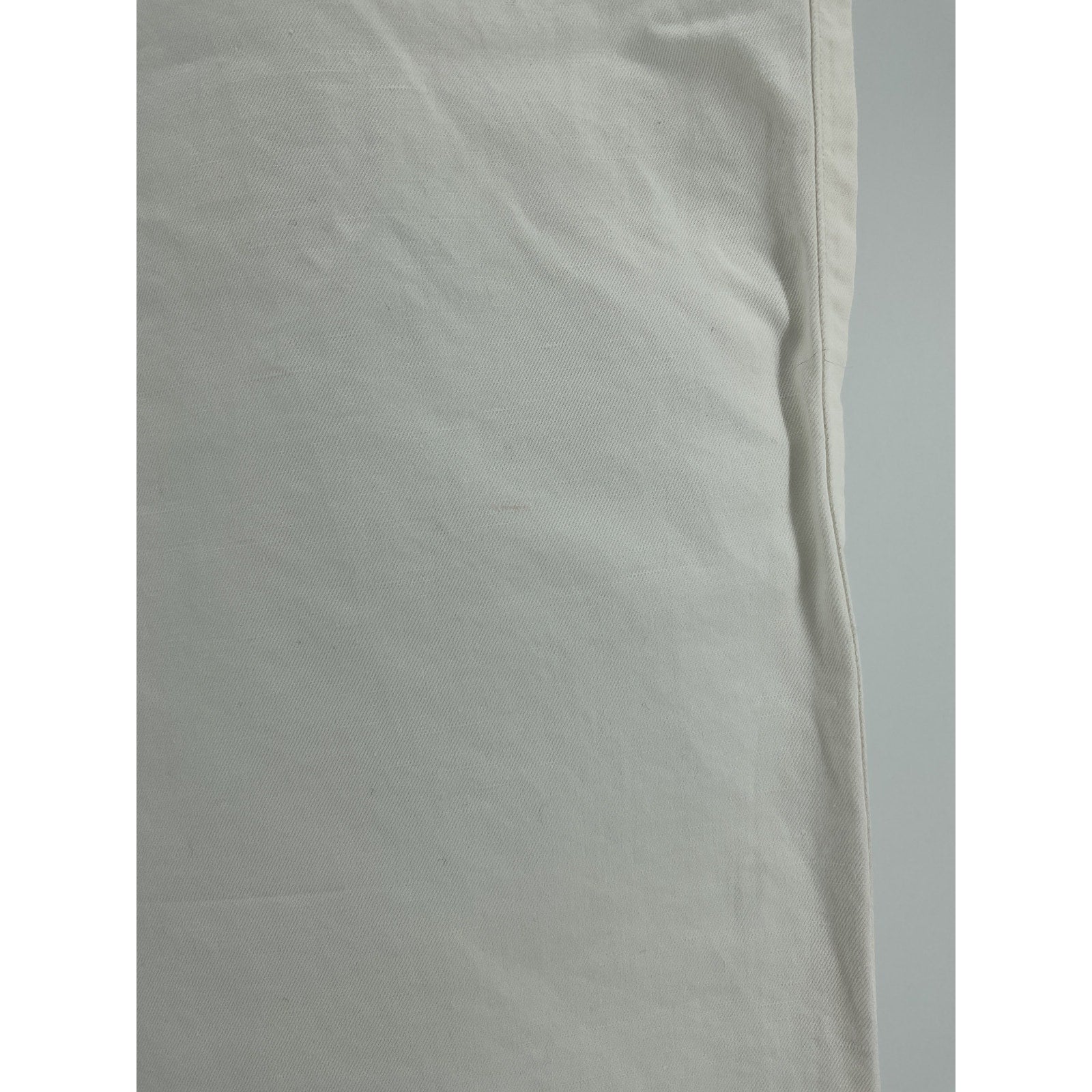 Zegna Linen 5 Pkt White Cotton Pant Size 36
