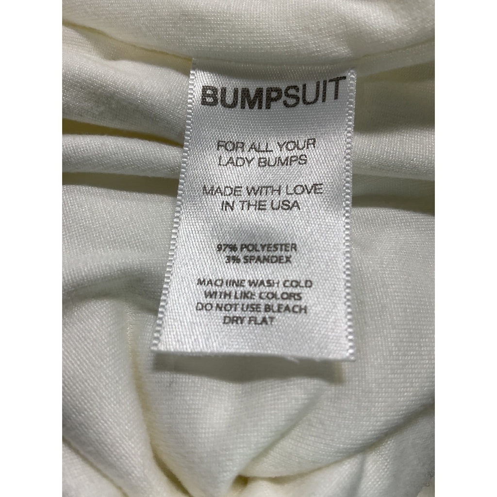 Bumpsuit 'The Penelope' White Blouse Size L