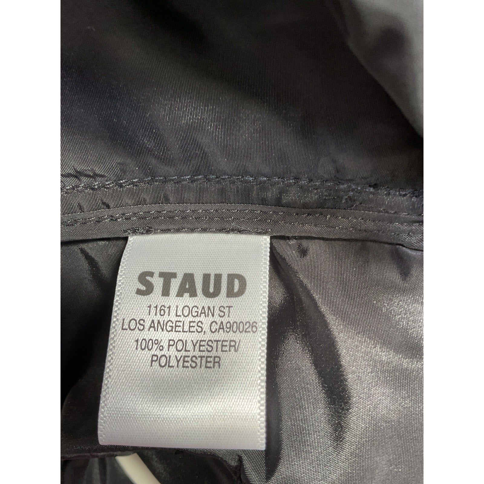 Staud 'Bryson' Black Polyester Pant Size XS - NWT