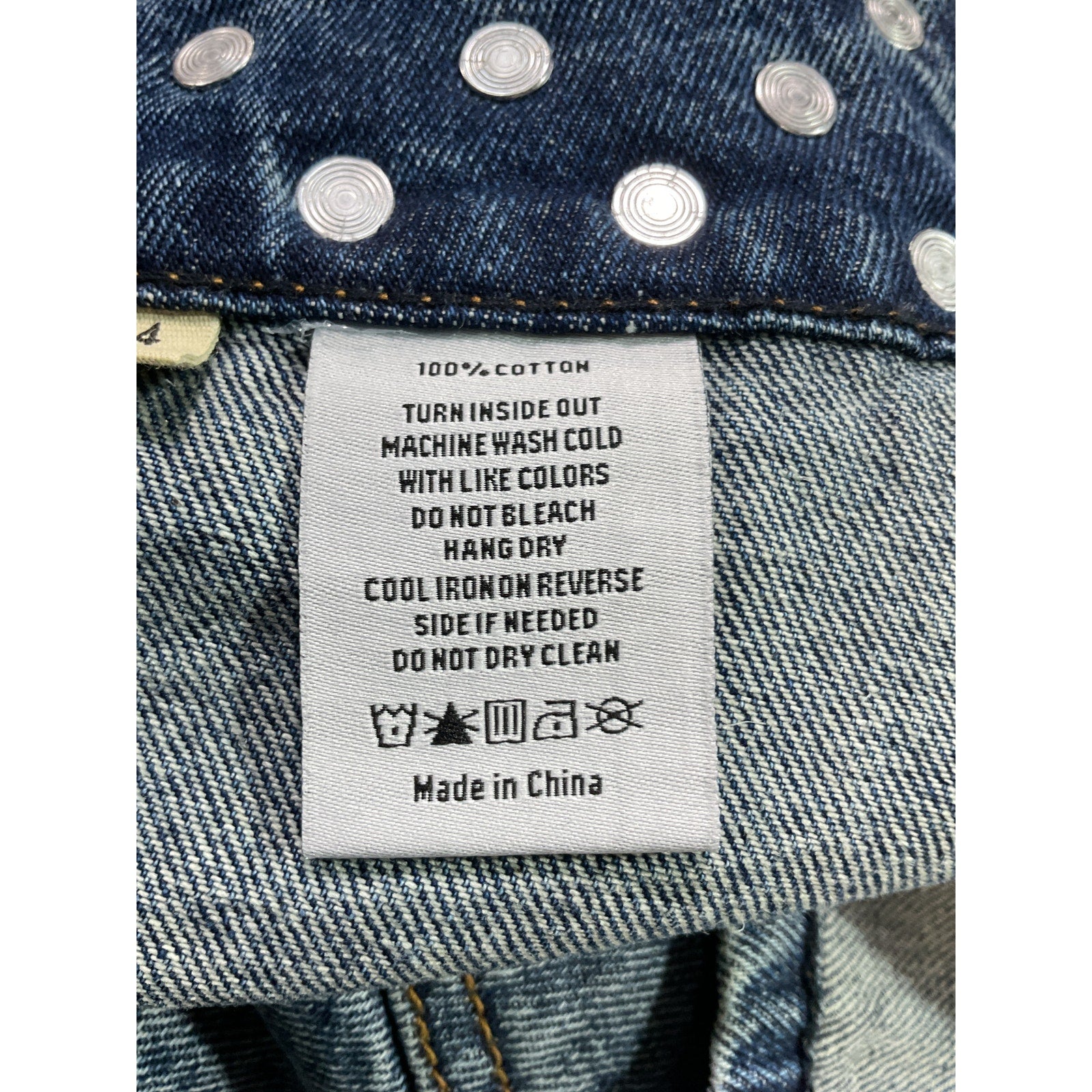 Grlfrnd 'Adela' Blue Low Rise Mini Skirt Size 24