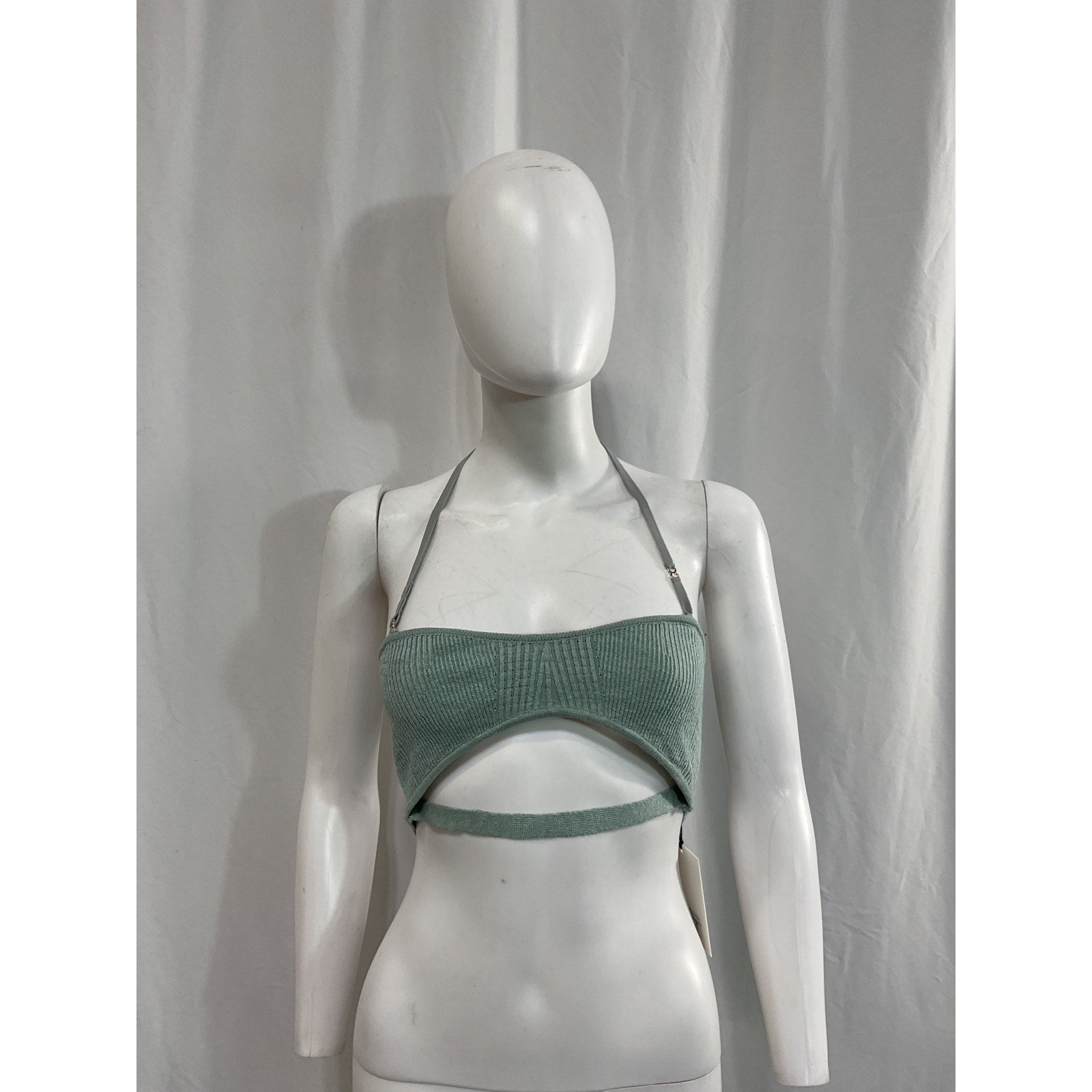 Jacquemus 'Le Bandeau' Blue Beijo Blouse Size S