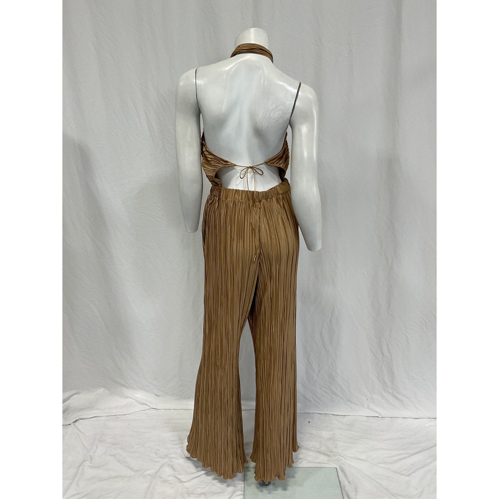 Lpa 'Baina' Brown Polyester Jumpsuit Size S