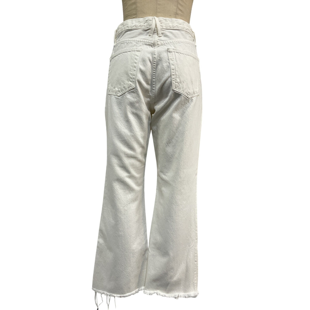Slvrlake 'Frankie' White Cotton Denim Jean Size 29