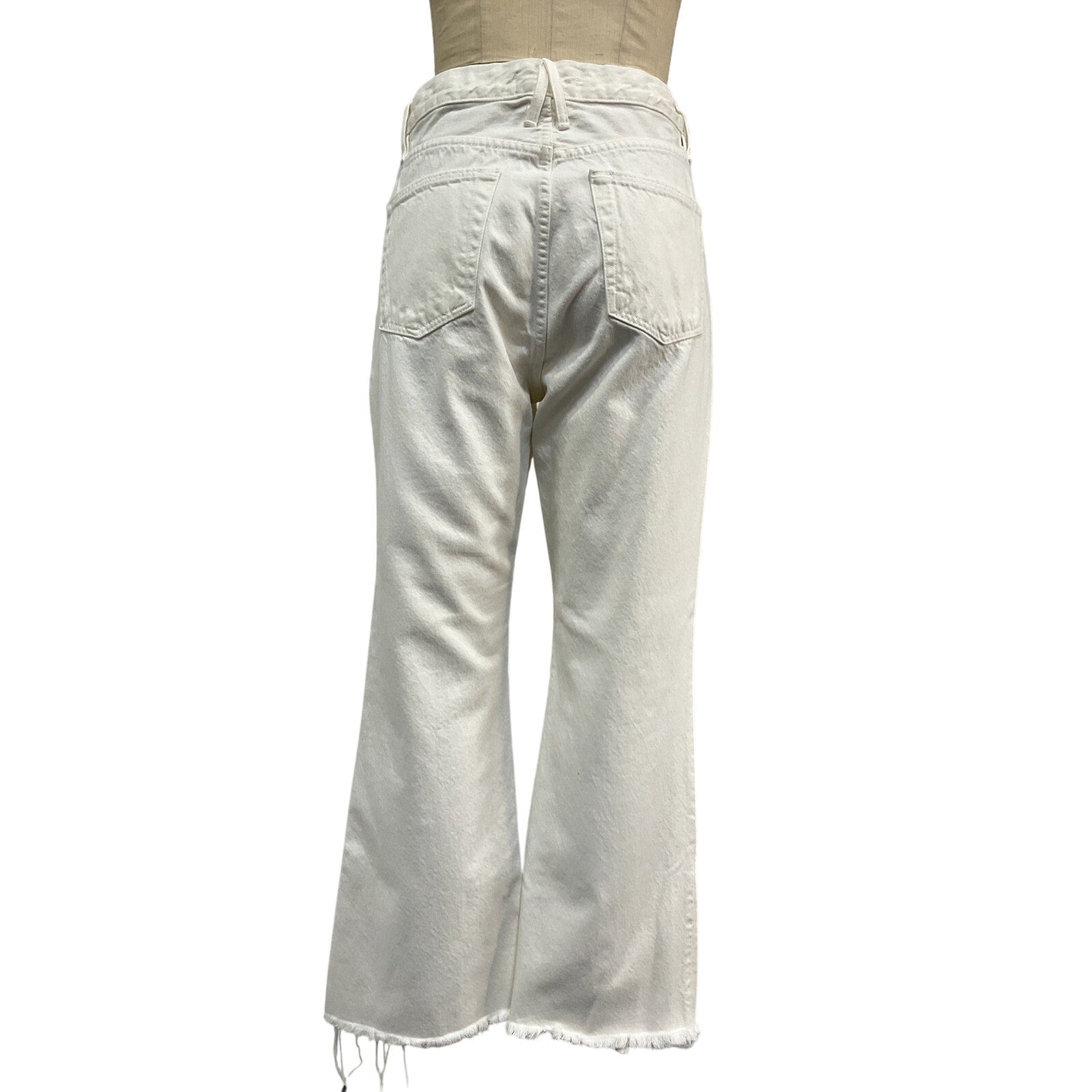 Slvrlake 'Frankie' White Cotton Denim Jean Size 29
