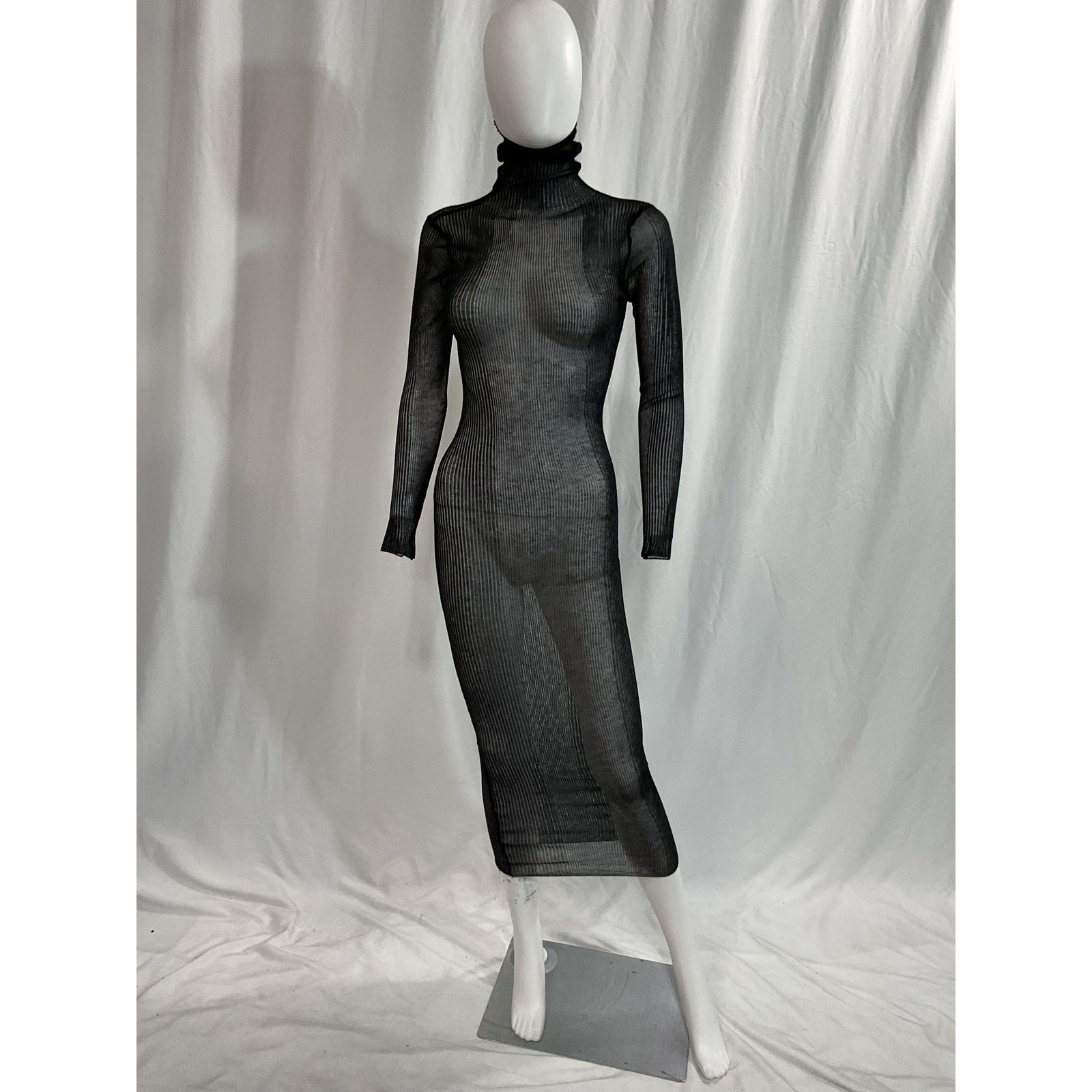 Ser.O.Ya 'Christine' Black Turtleneck Dress Size S - NWT