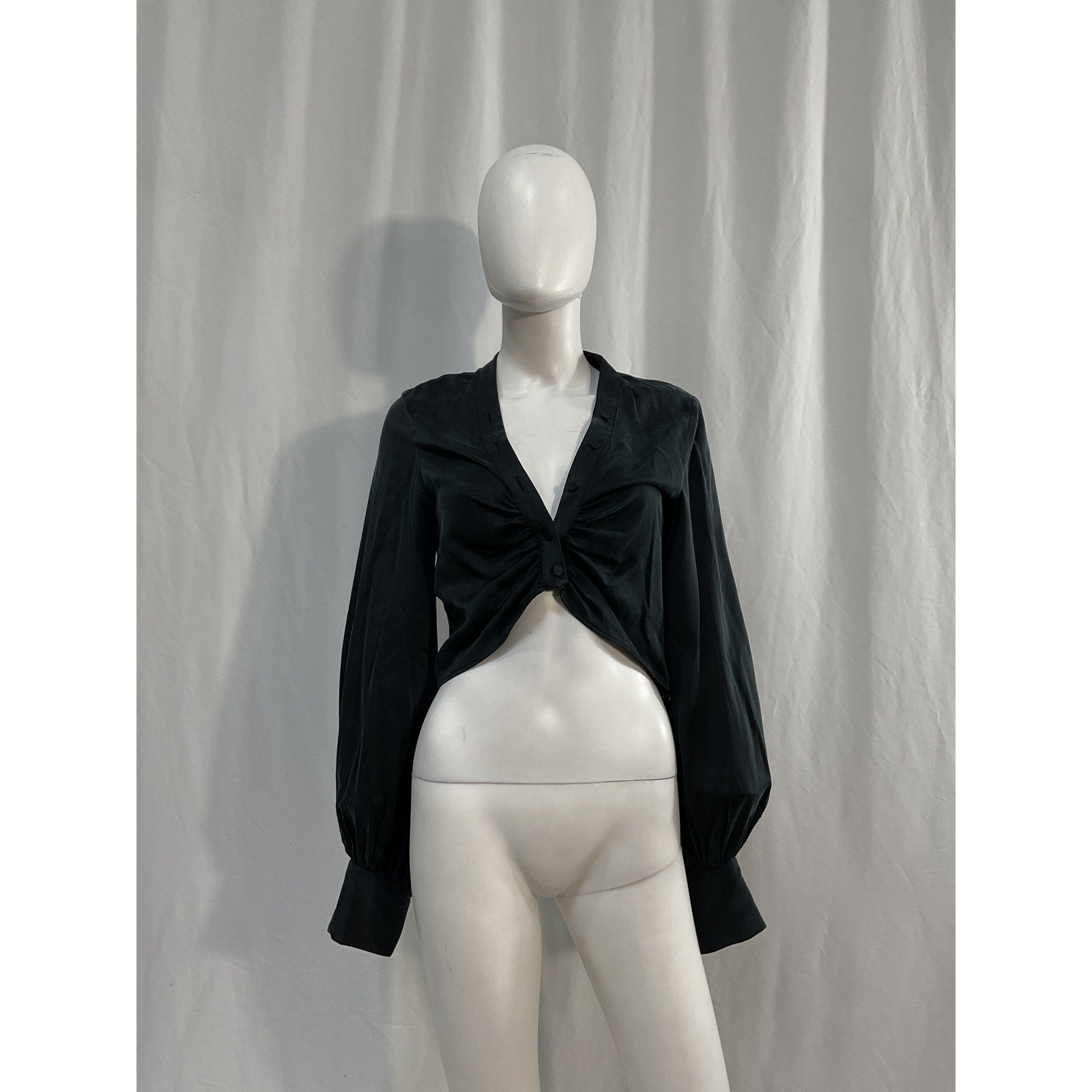 Auteur Black Silk 'Harri' Top Size S