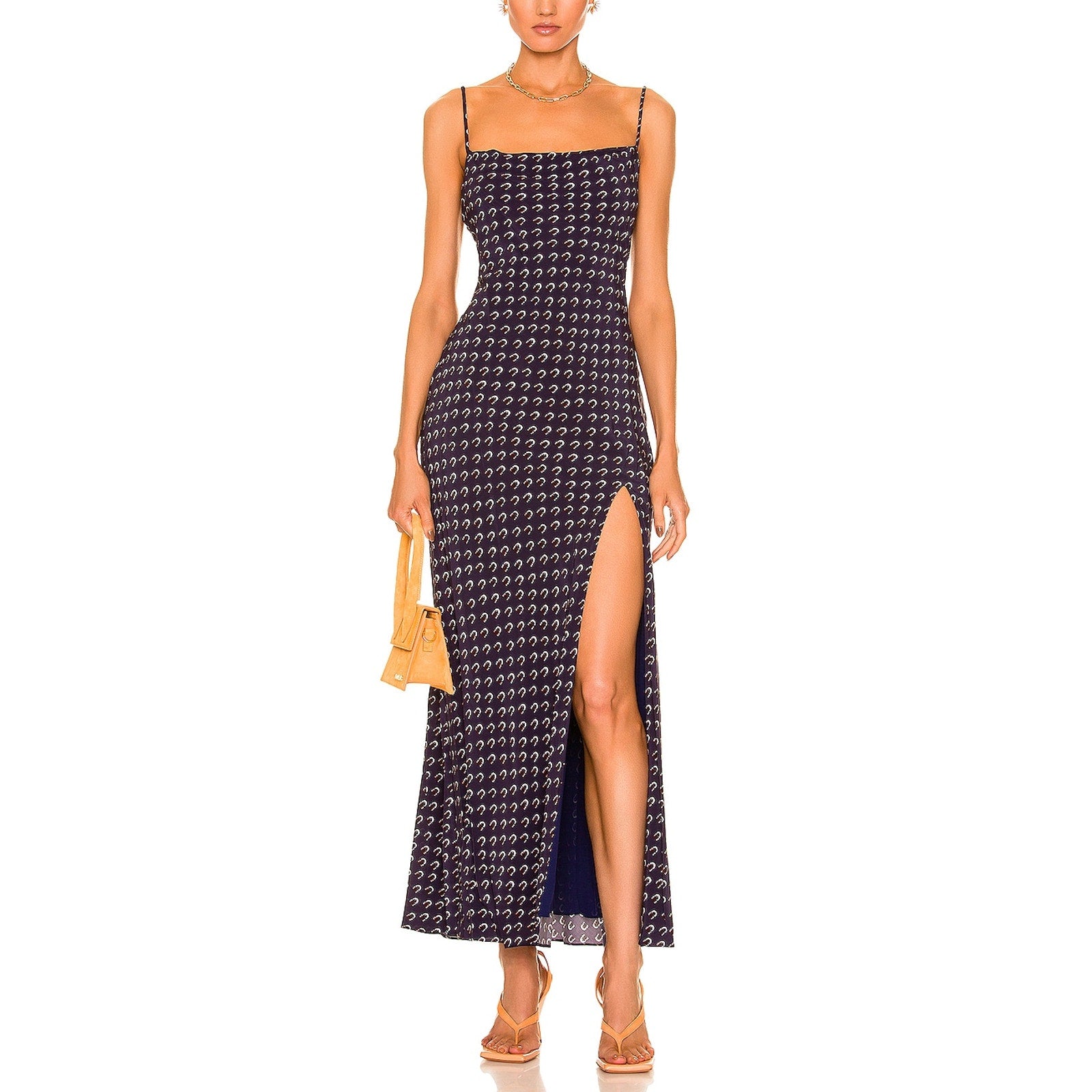 Staud 'Bellamy' Blue Dress Size S