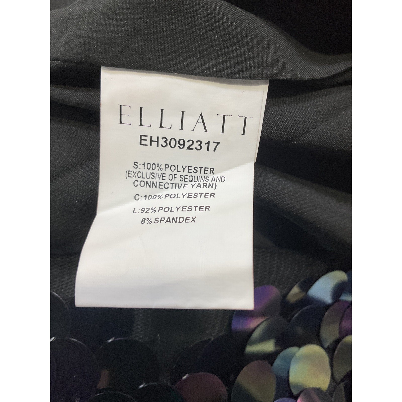 Elliatt 'Carolyn' Purple Sequin Embellished Dress Size S - NWT