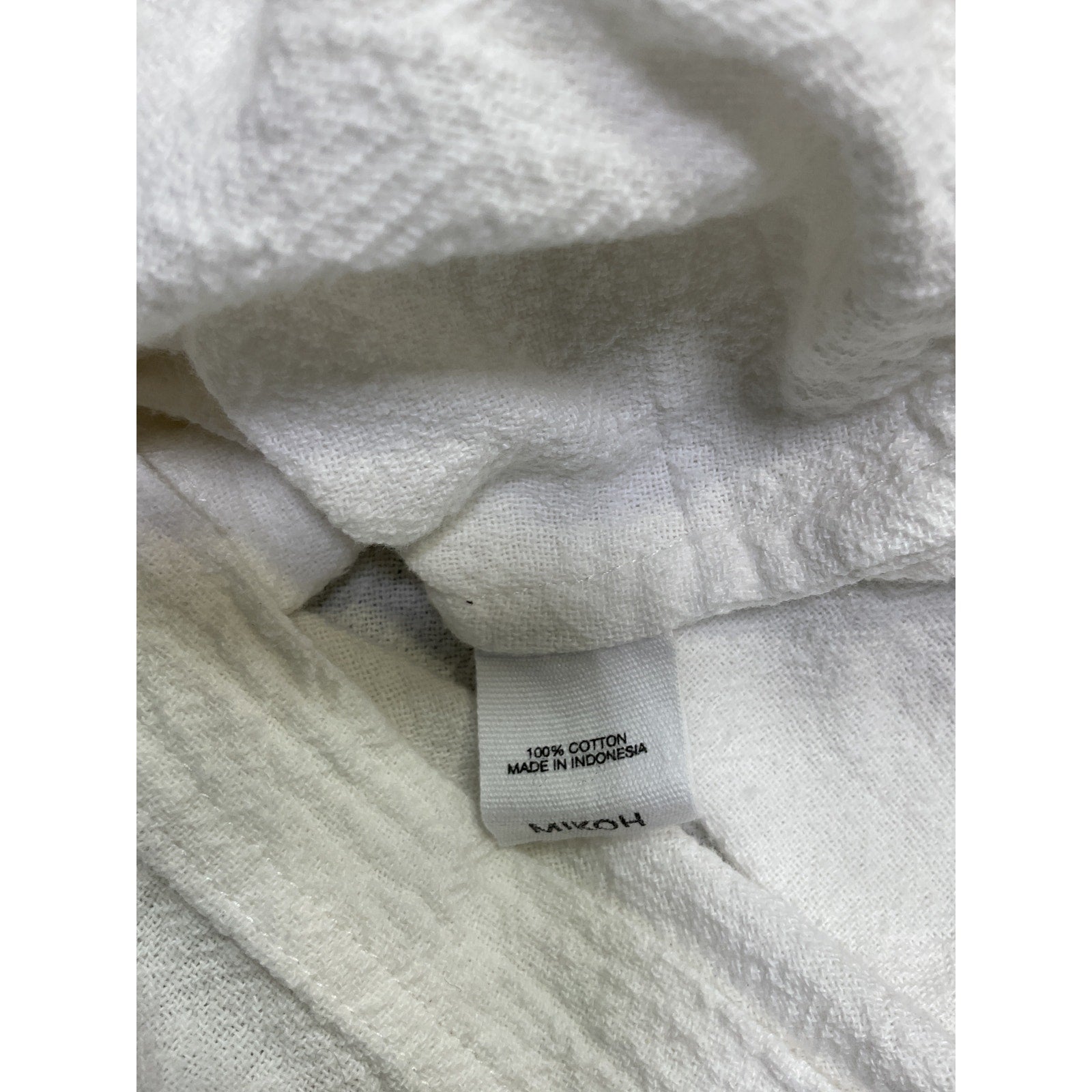 Mikoh 'Mekia' White Romper Size S
