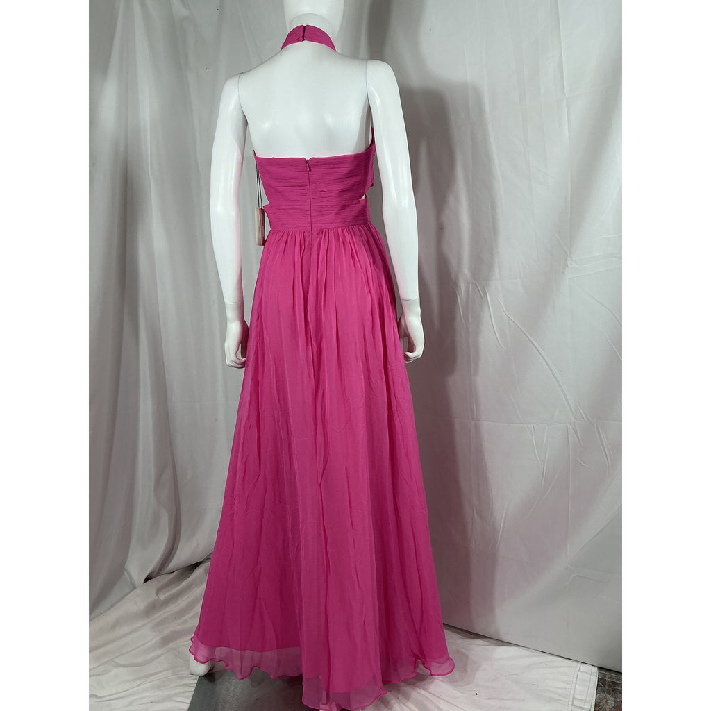 Amur 'Paula' Pink Viscose Gown Size 2 - NWT