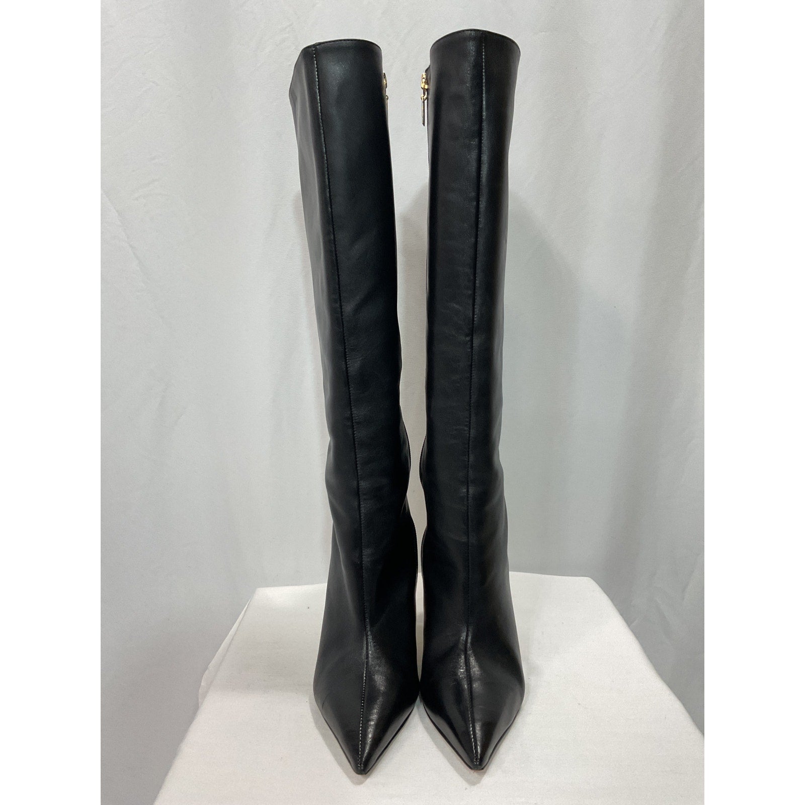 Schutz 'Filipa' Black Leather Boot Size 7