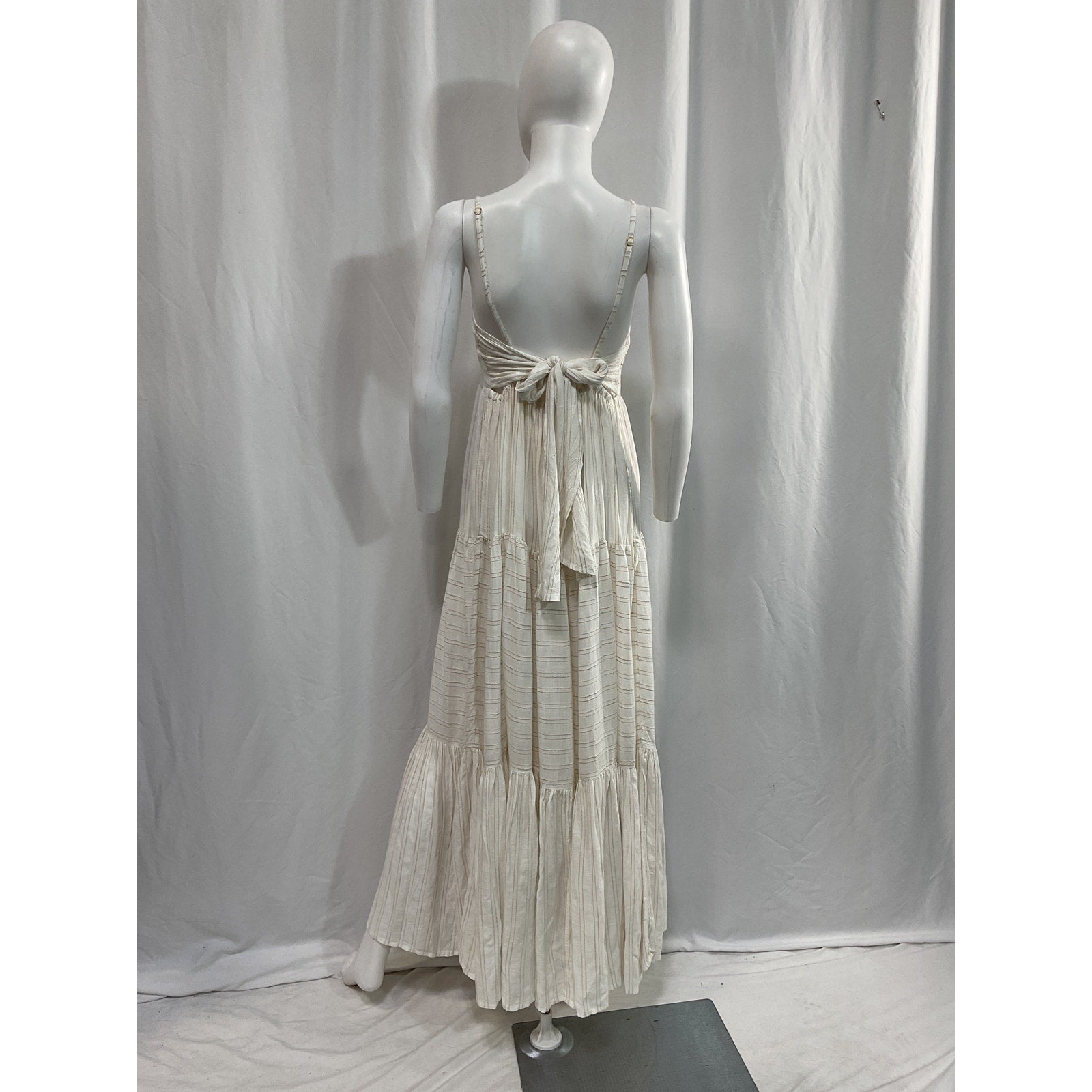 Lspace 'Santorini' White Gauze Dress Size L
