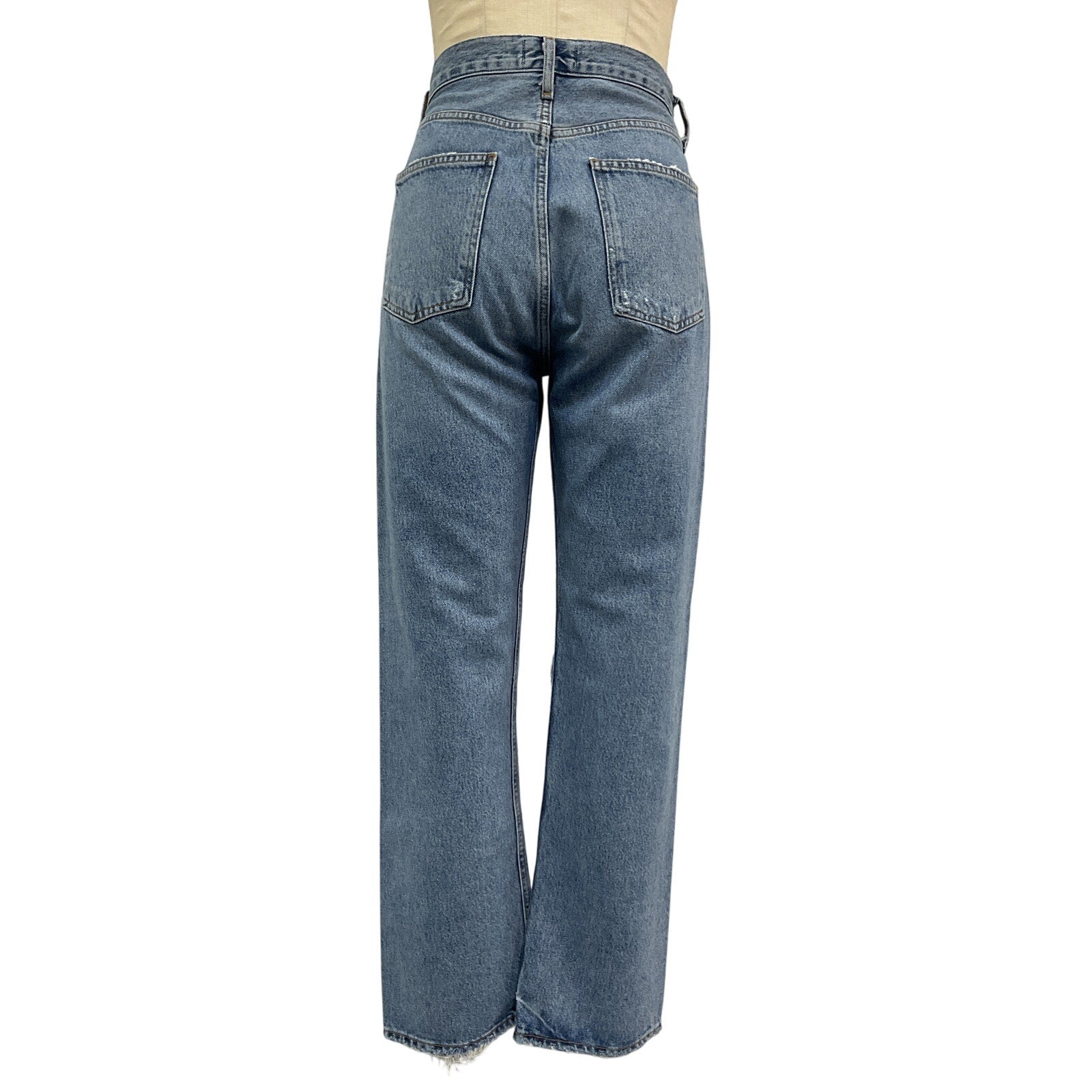 Agolde '90'S' Blue Cotton Pinch Waist Jean Size 28