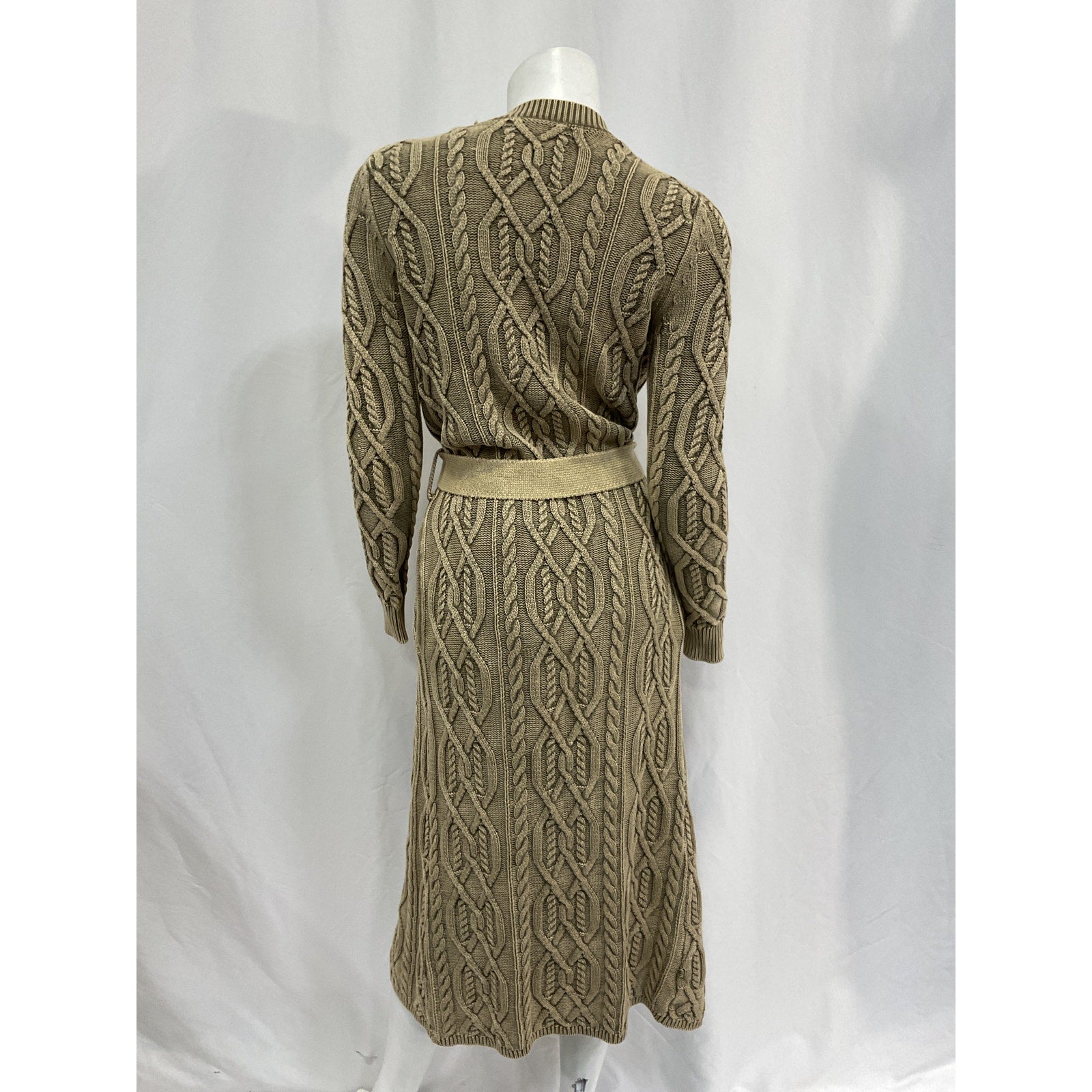 Ser.O.Ya 'Adaline' Tan Cotton Cardigan Size XXS / XS