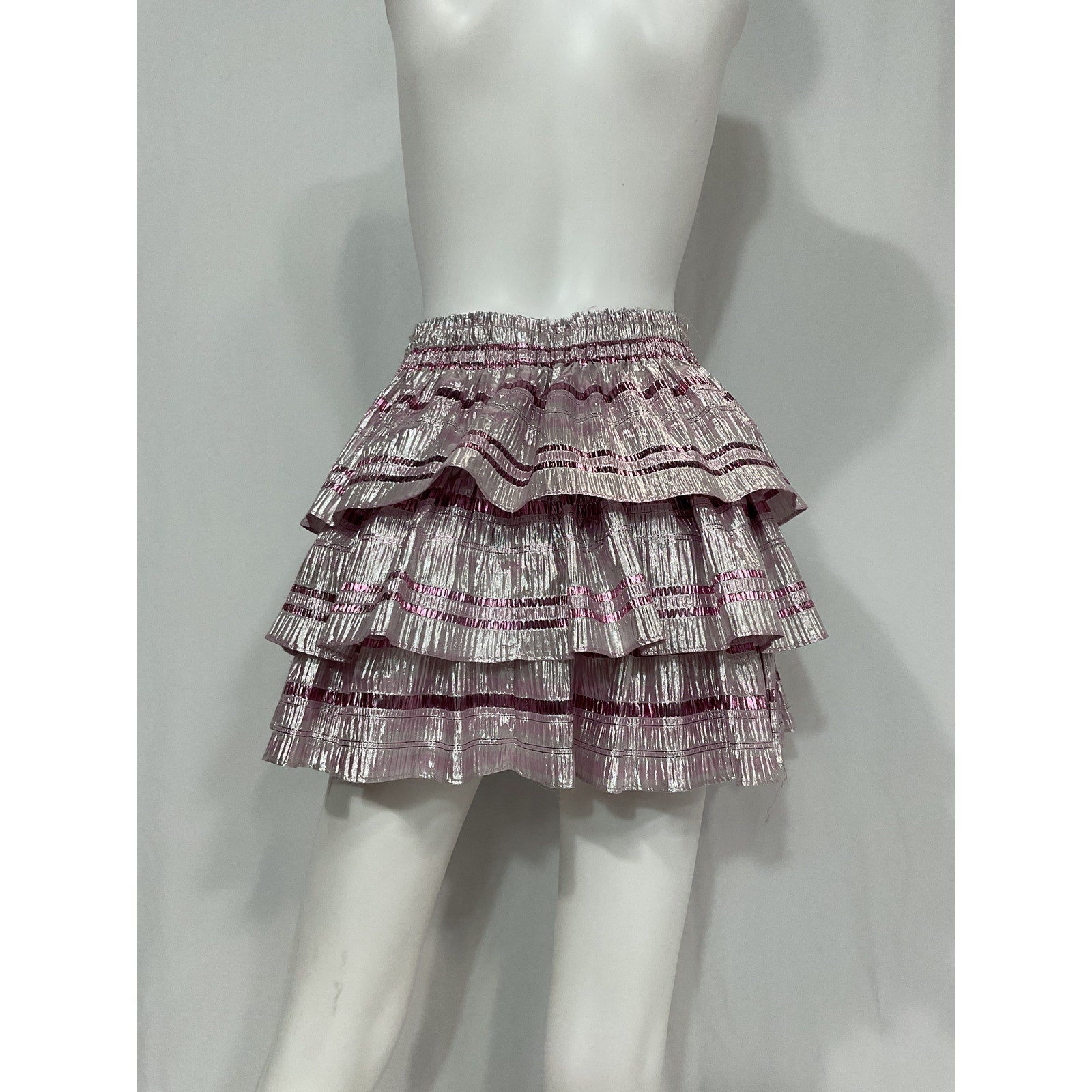 Loveshackfancy 'Brynlee' Pink Skirt Size S