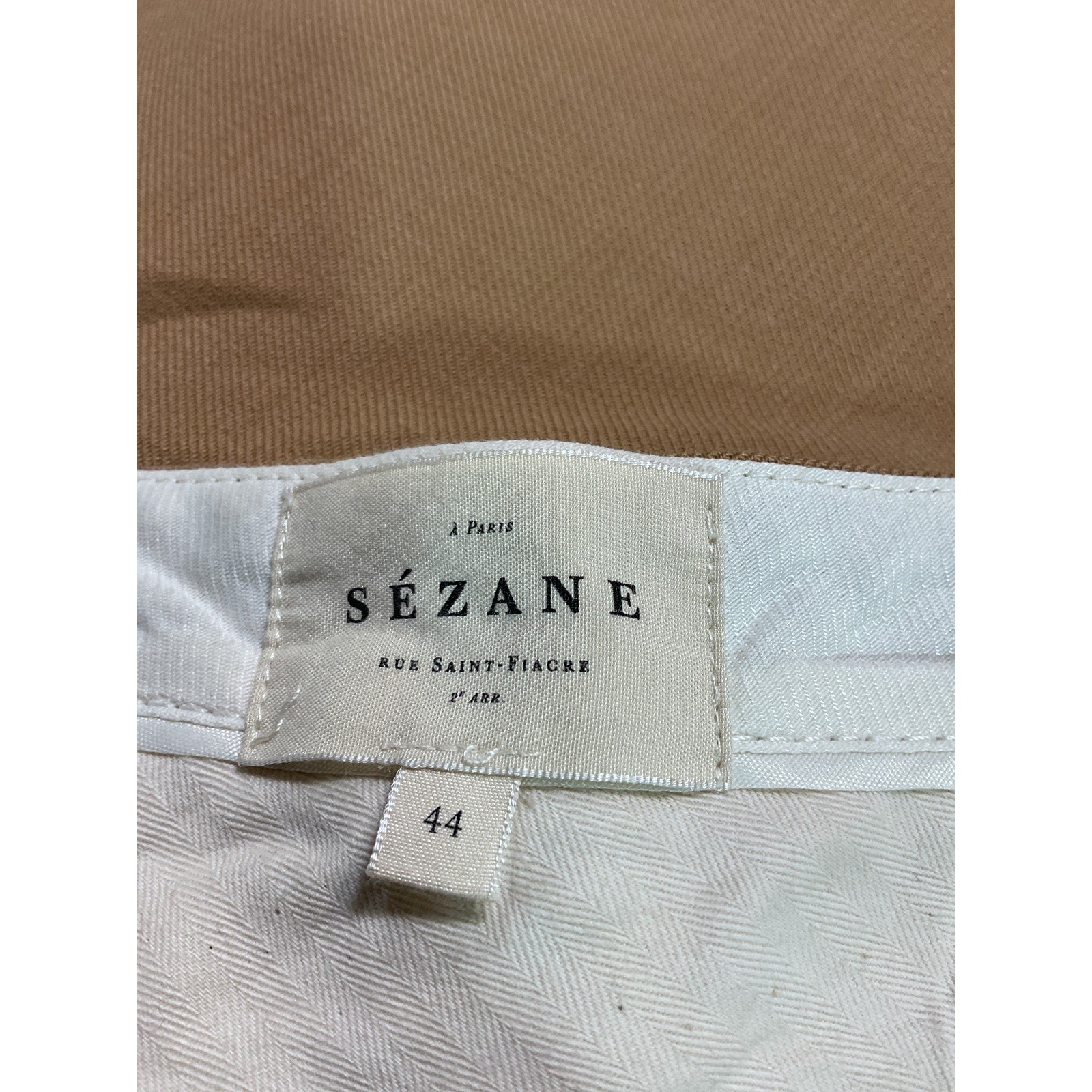 S�zane 'Chuck' Tan Trousers Size 44