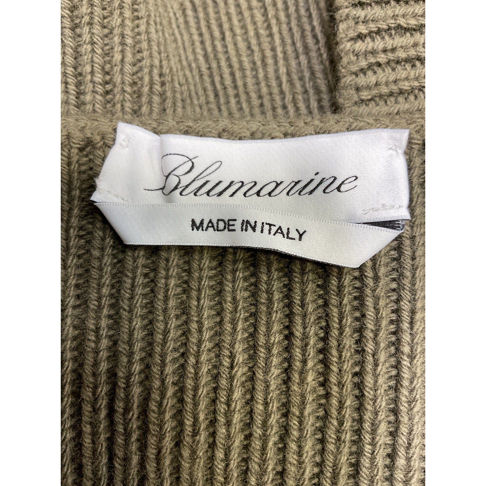 Blumarine 'Knit' Green Top Size S