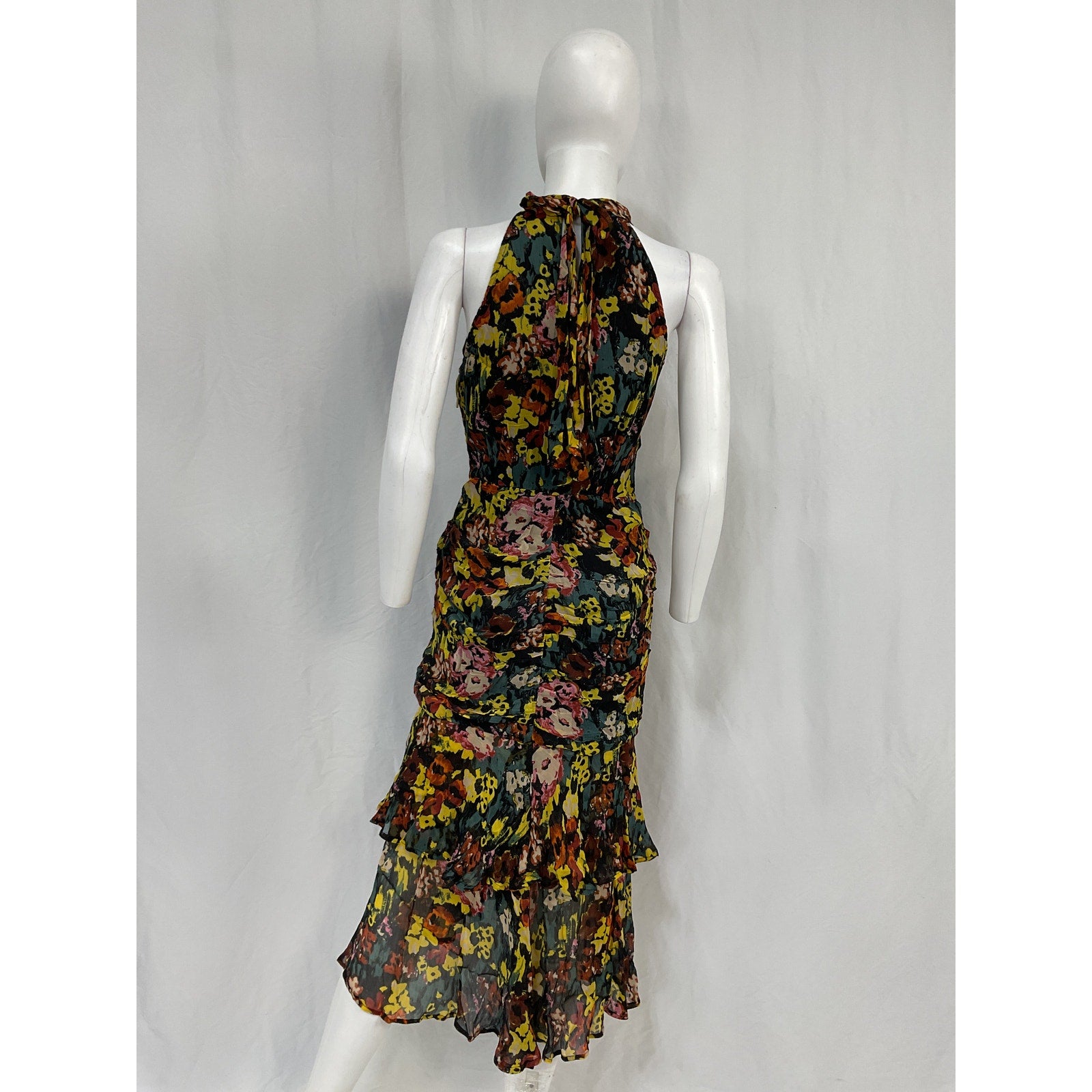 Cleobella 'Gianna' Yellow Cotton Maxi Dress Size S